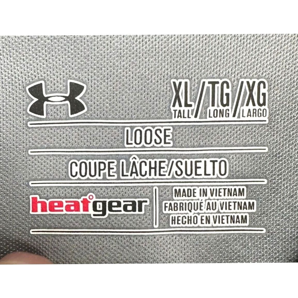 Under Armour Under Armour Heat Gear Polo Shirt Mens XL Grey Herringbone Rugby Stretch Polo Adult Short Sleeve New Size US XL / EU 56 / 4 - 4 Thumbnail