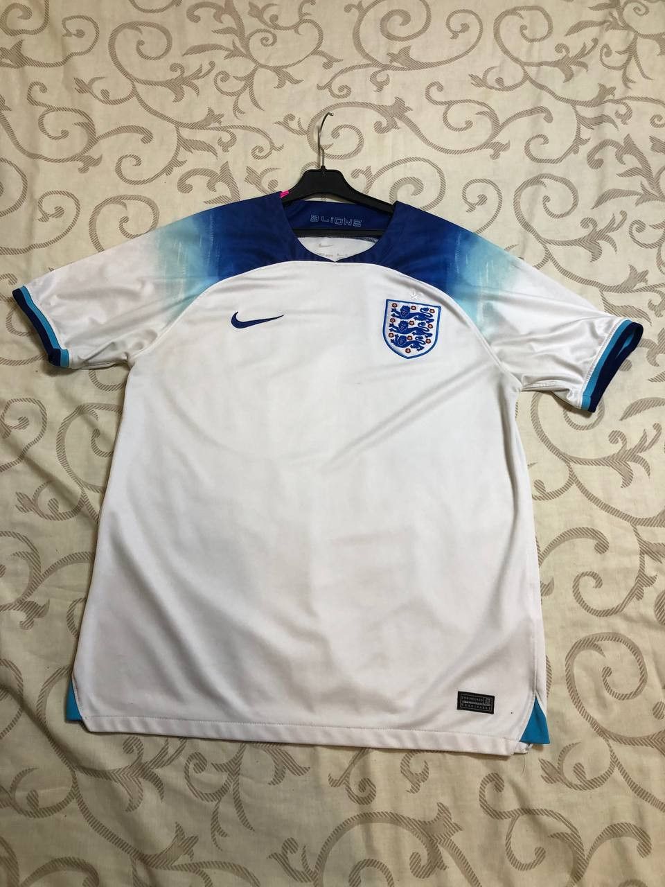 Nike Nike England Home Soccer Jersey Football T-shirt Size US XL / EU 56 / 4 - 1 Thumbnail