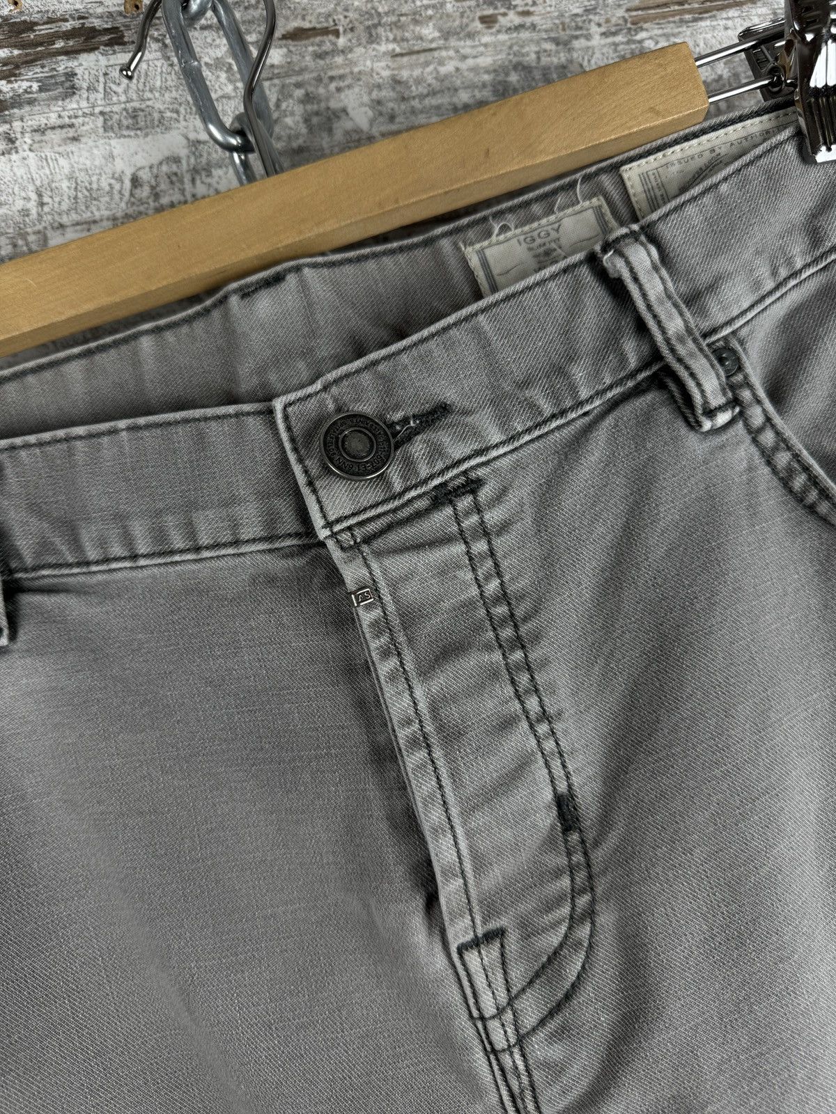 Allsaints × Japanese Brand Mens Vintage AllSaints Sodium Iggy jeans denim pants grey Size US 34 / EU 50 - 6 Thumbnail