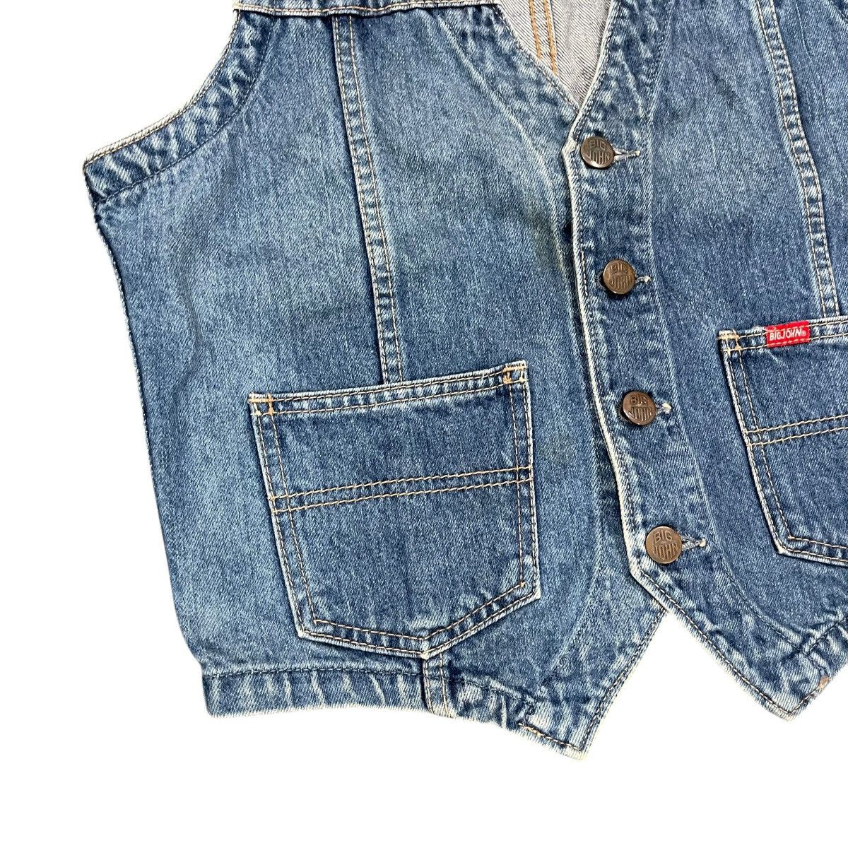 Big John Vintage Big John Denim Vest Size US M / EU 48-50 / 2 - 6 Thumbnail