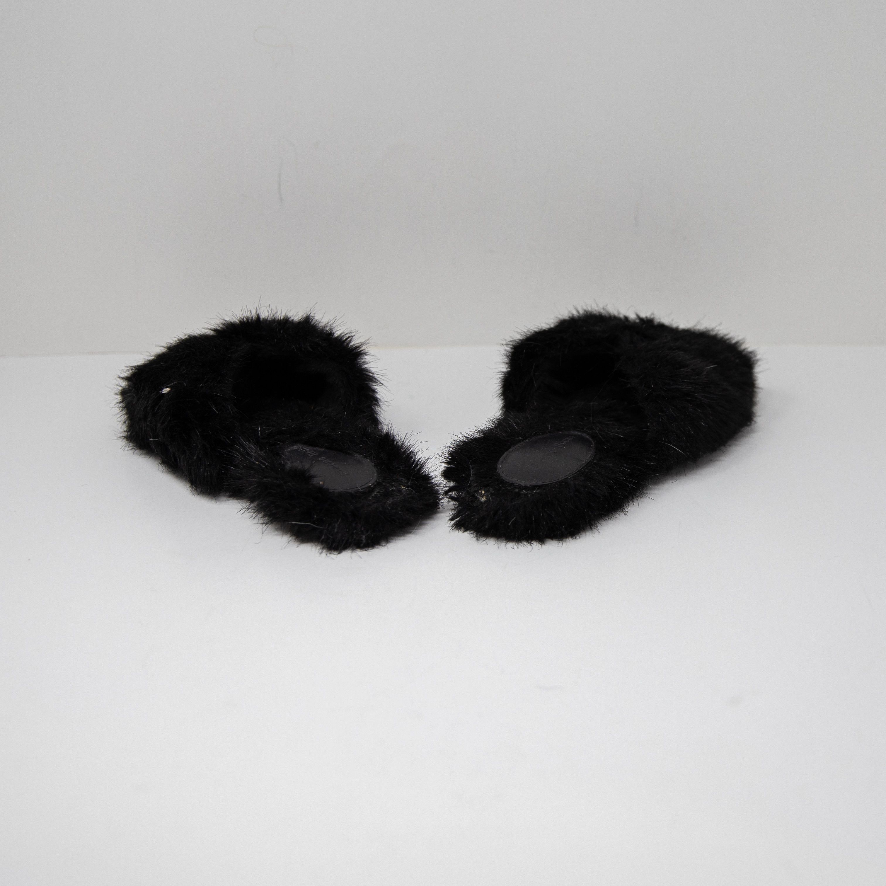 Simone Rocha Simone Rocha Faux Vegan Fur Open Toe Crossover Size US 7 / IT 37 - 3 Thumbnail