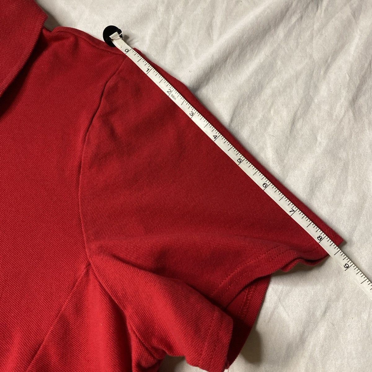 Lee Lee Riders Women's Polo Shirt Short Sleeve Red Sz 1X EUC Size XL / US 12-14 / IT 48-50 - 5 Thumbnail