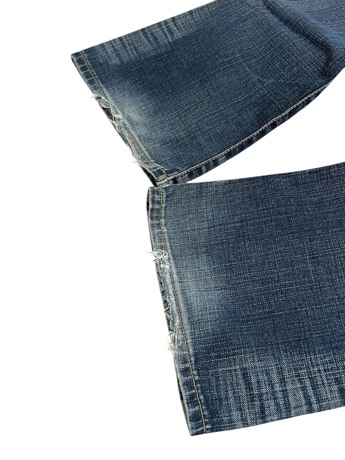 20471120 × Edwin × Japanese Brand Edwin 503 Bootcut Blue Trip Edgeline Washed Denim Size US 30 / EU 46 - 14 Thumbnail