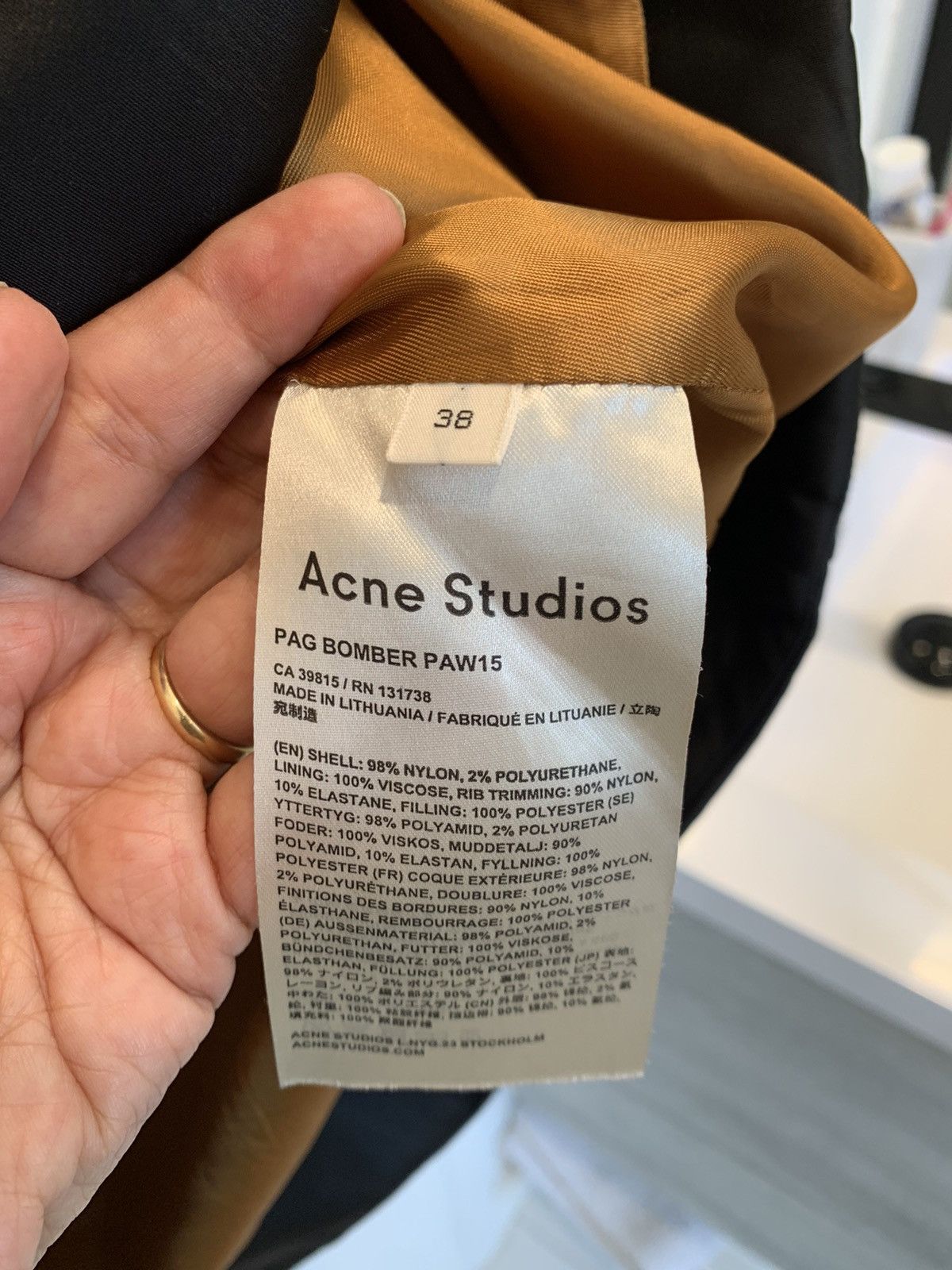 Acne Studios Acne Studios Nylon Pag Bomber Skirt Size 26" / US 2 / IT 38 - 7 Thumbnail