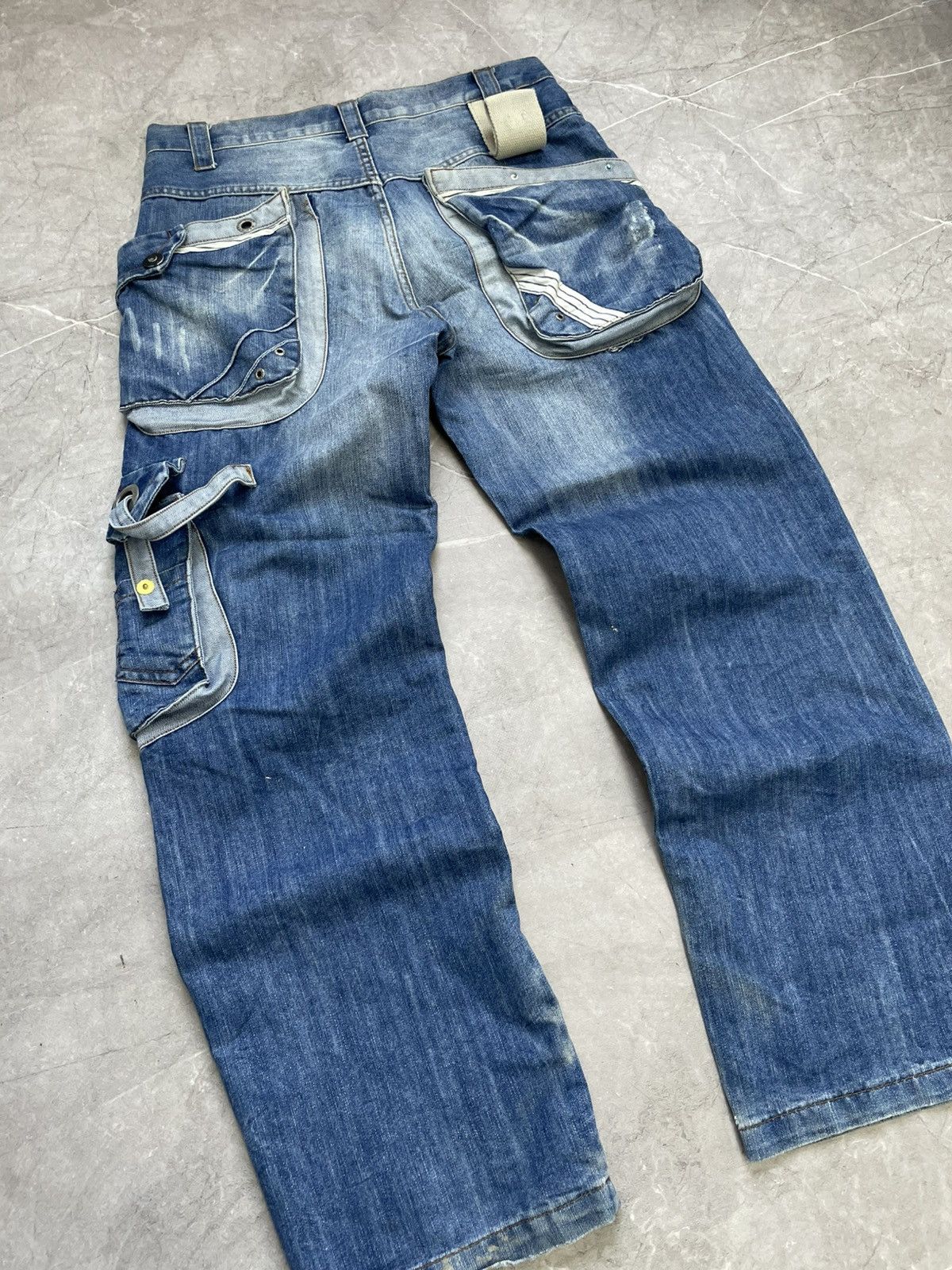 G-Star Baggy Multipocket cargo jeans 90s hype junya Watanabe style Size US 31 - 10 Thumbnail