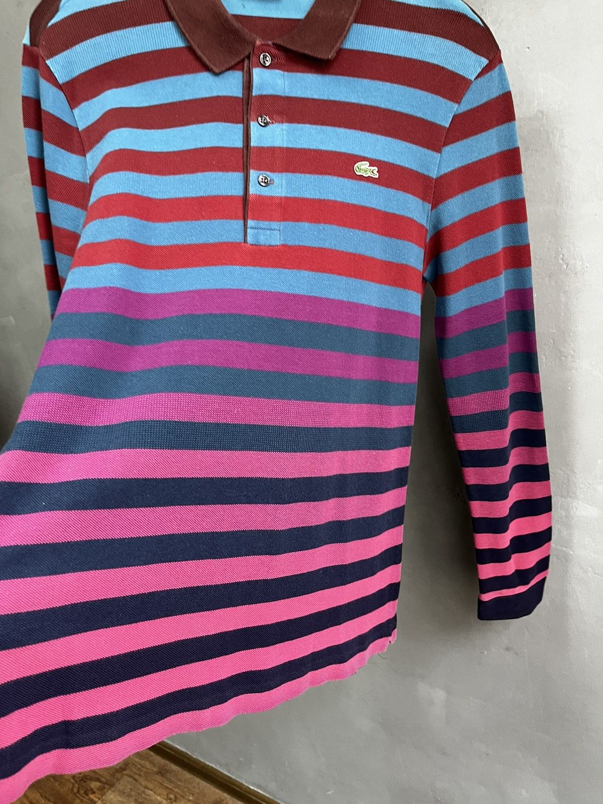 Lacoste × Vintage Lacoste rugby shirt emo Size US S / EU 44-46 / 1 - 7 Thumbnail