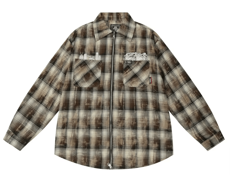 Japanese Brand × Vintage "Legacy Finder-L" Plaid Jacket Size US L / EU 52-54 / 3 - 1 Thumbnail