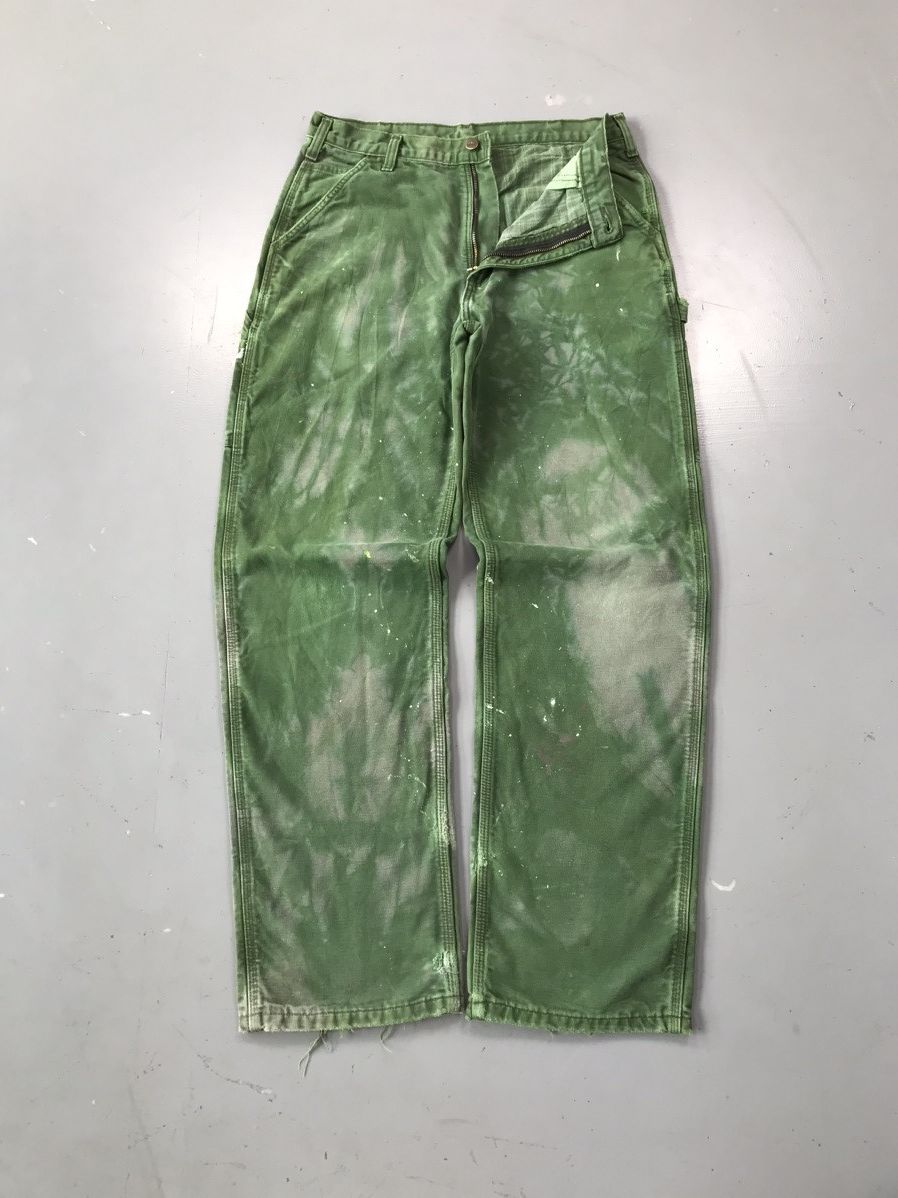 Carhartt × Vintage Vintage Carhartt B111 MOS blanket line carpenter denim Size US 33 - 7 Thumbnail