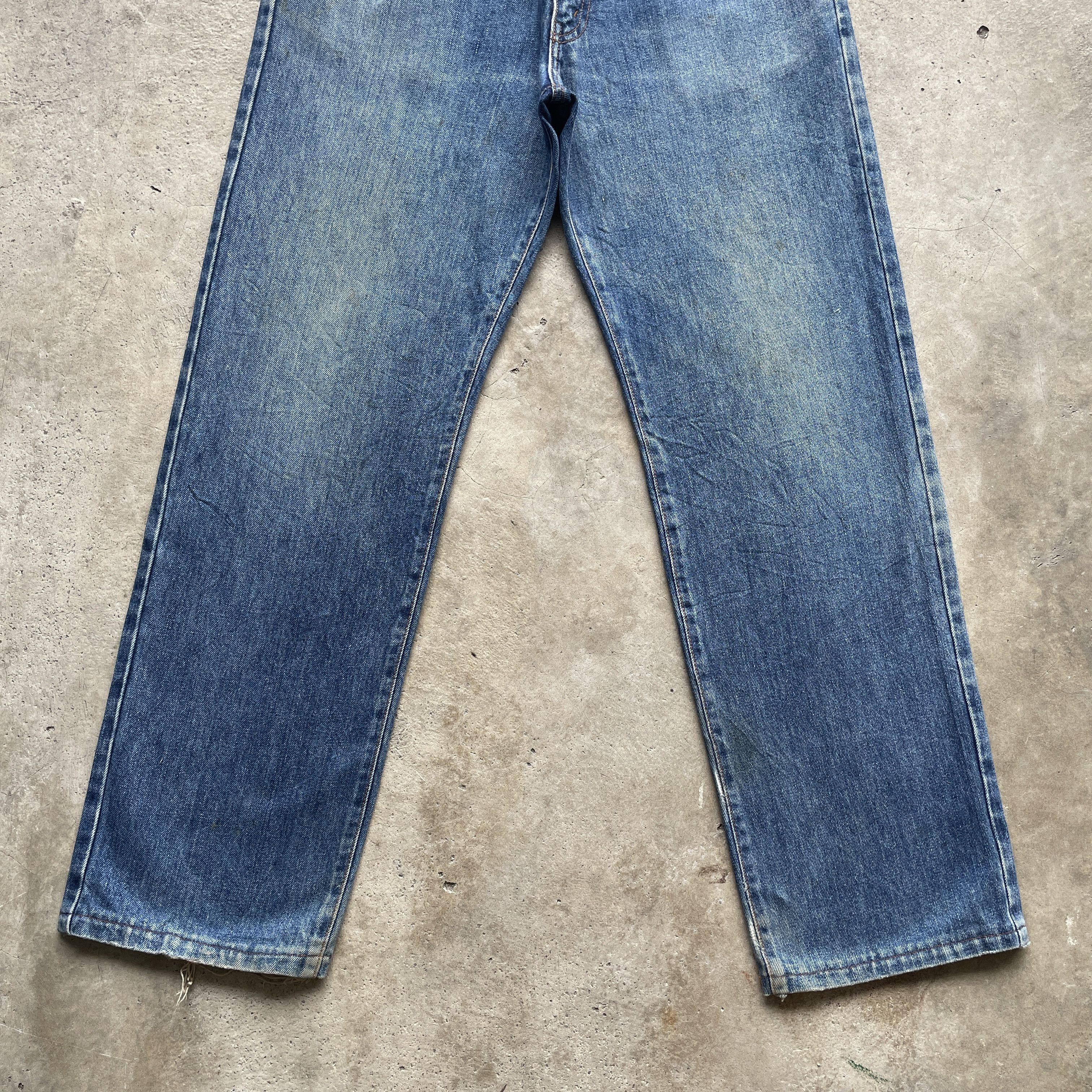 Japanese Brand × Kenzo VINTAGE KENZO DENIM FADED PANTS JEANS W31x29.5 Size US 31 - 5 Thumbnail