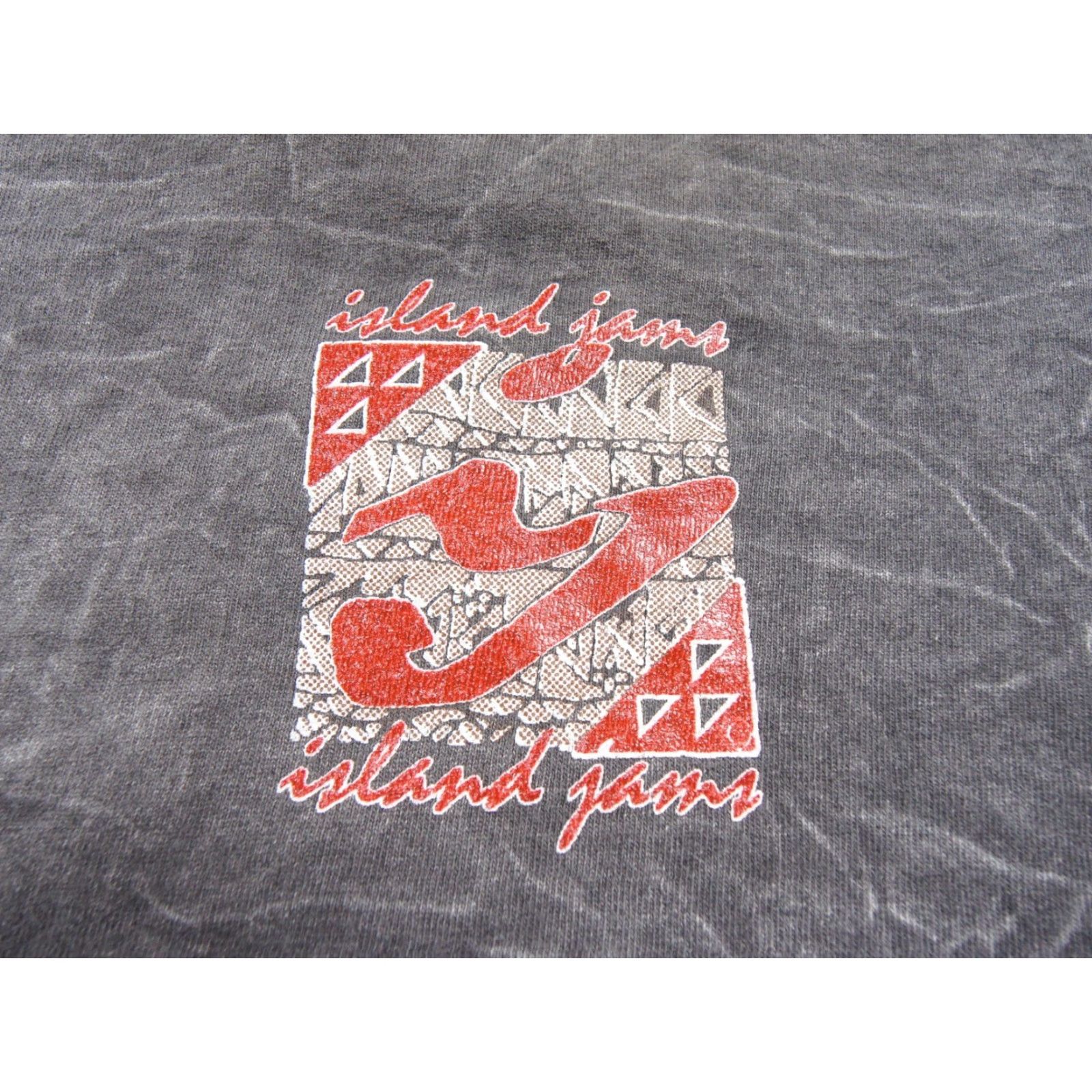Vintage VINTAGE Copa Banana Hawaiian Shirt Mens XL Gray Island Jams 90s Tie Dye T-Shirt Size US XL / EU 56 / 4 - 3 Thumbnail