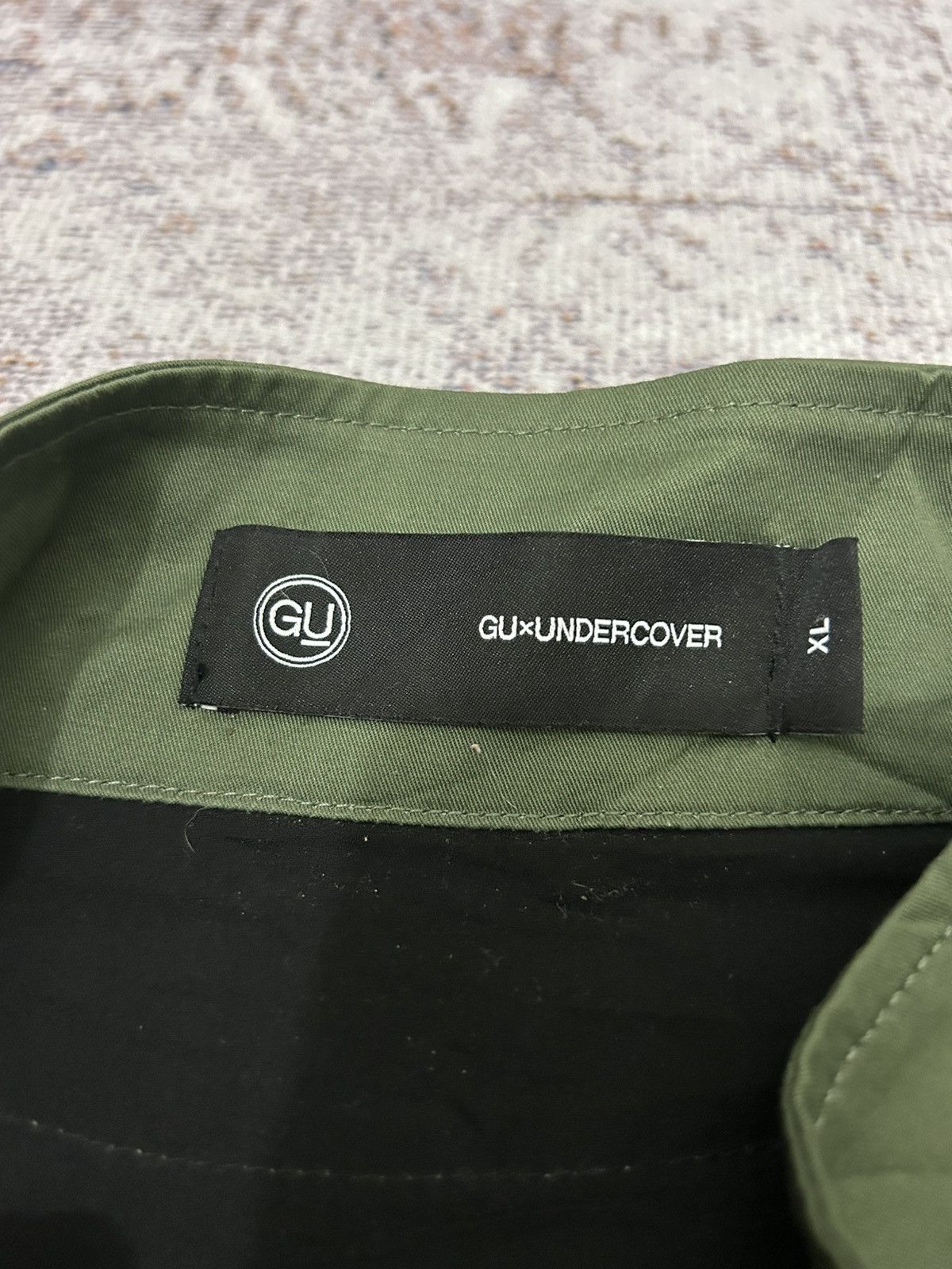GU × Undercover GU X Undercover Outer Big Pocket Button Shirt Size US XL / EU 56 / 4 - 10 Thumbnail