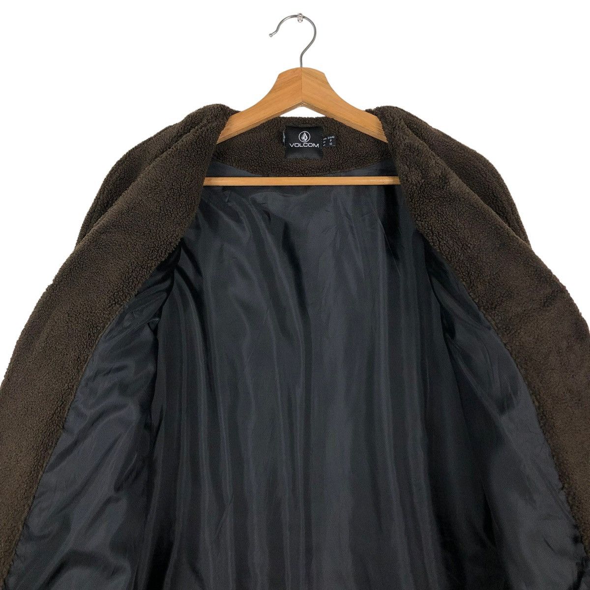 Japanese Brand 🔥RICH BROWN LONG FLEECE JACKET VOLVOM STREETWEAR Size US S / EU 44-46 / 1 - 14 Thumbnail