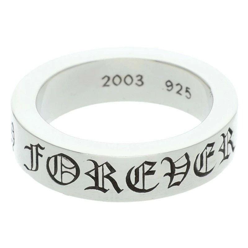 Chrome Hearts US 9 CHROME HEARTS FOREVER 6mm BAND RING Size ONE SIZE - 1 Thumbnail