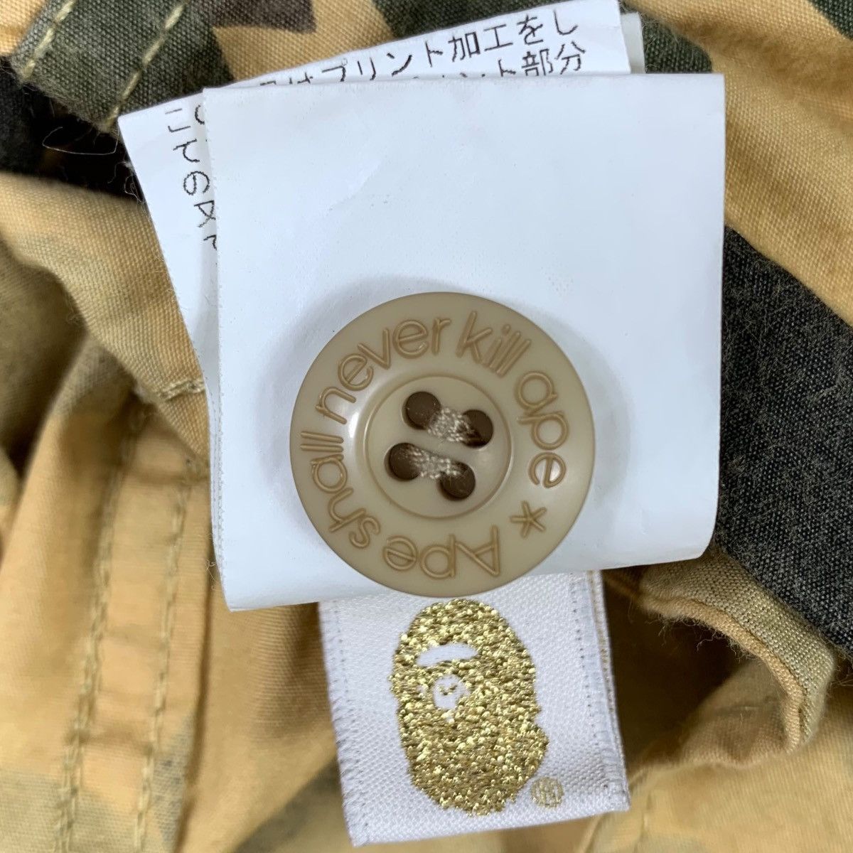 Bape A BATHING APE Bape 1st Camouflage Us Navy Deck Bomber Jacket Size US M / EU 48-50 / 2 - 10 Thumbnail