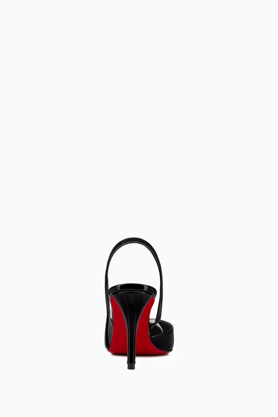 Christian Louboutin o1bcso1str0825 Posticha 80 Slingback Pumps in Black Size US 7 / IT 37 - 3 Thumbnail