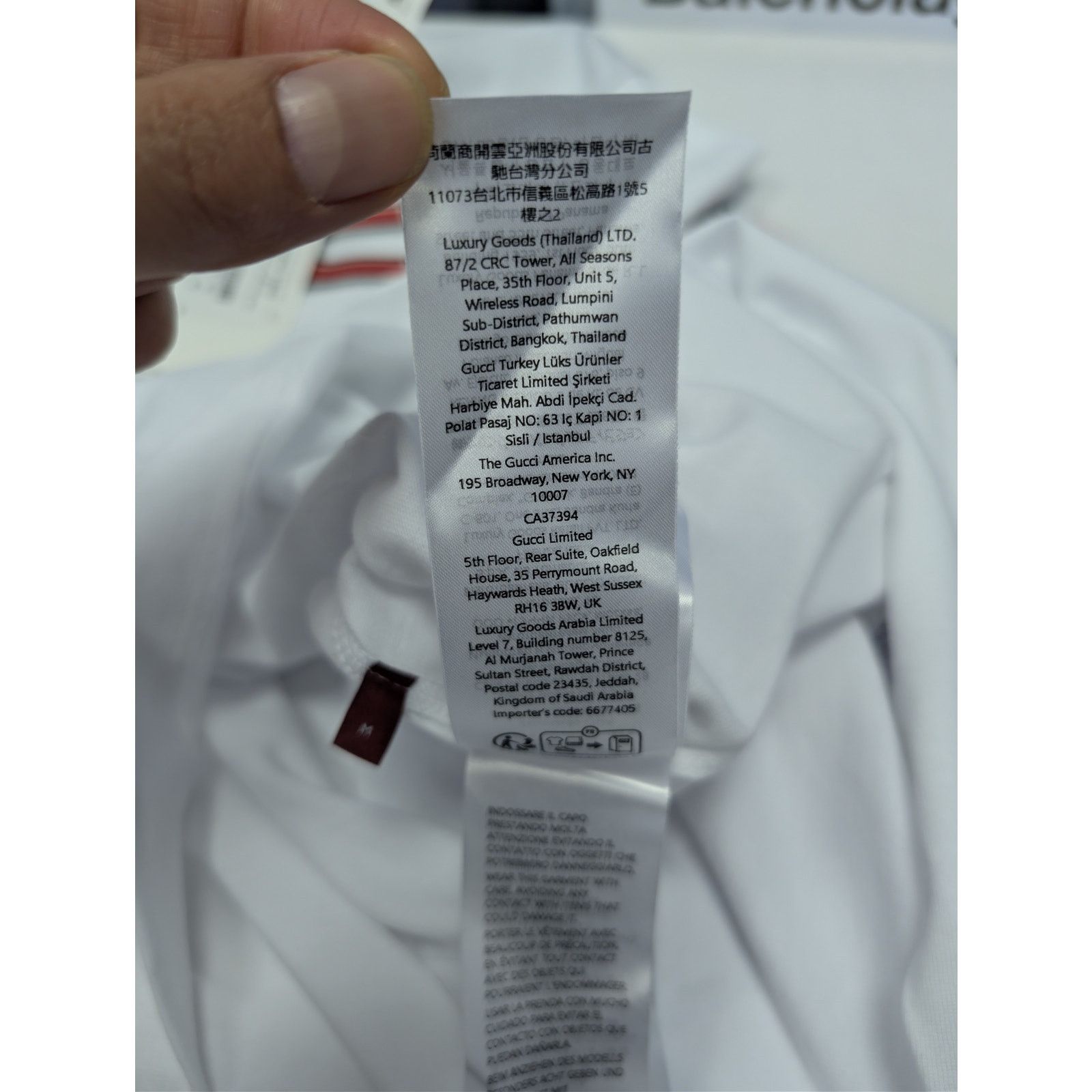 Gucci o1rshd1 Q:2 / Logo-Print Cotton Jersey T-shirt in White Size US M / EU 48-50 / 2 - 20 Thumbnail