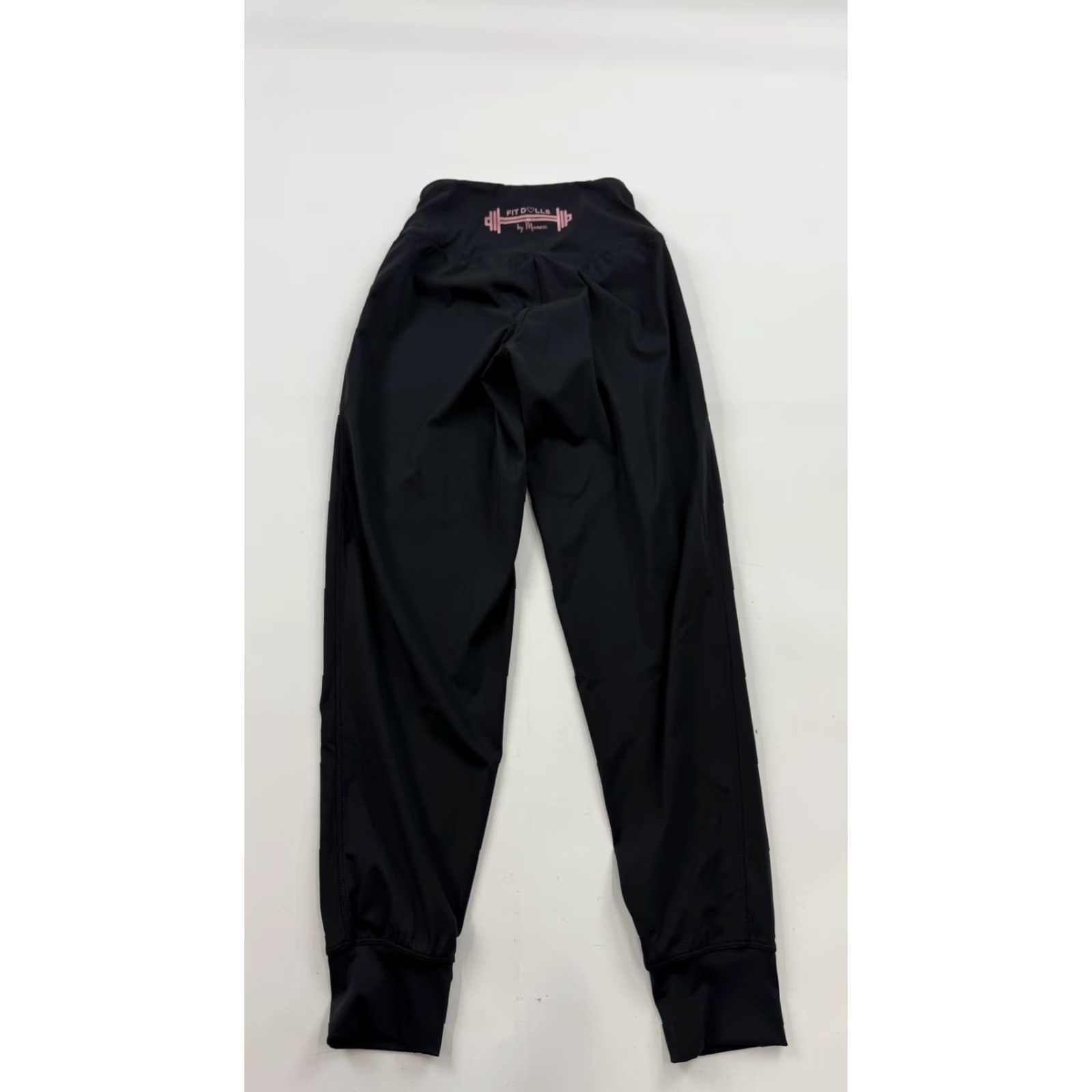 Vintage Oalka Fit Dolls Jogger Pants Womens XS Black High Rise Yoga Gym Spandex Athletic Jogger Pants Womens XS Black High Rise Yoga Gym Spandex Athletic Size 26" / US 2 / IT 38 - 5 Thumbnail