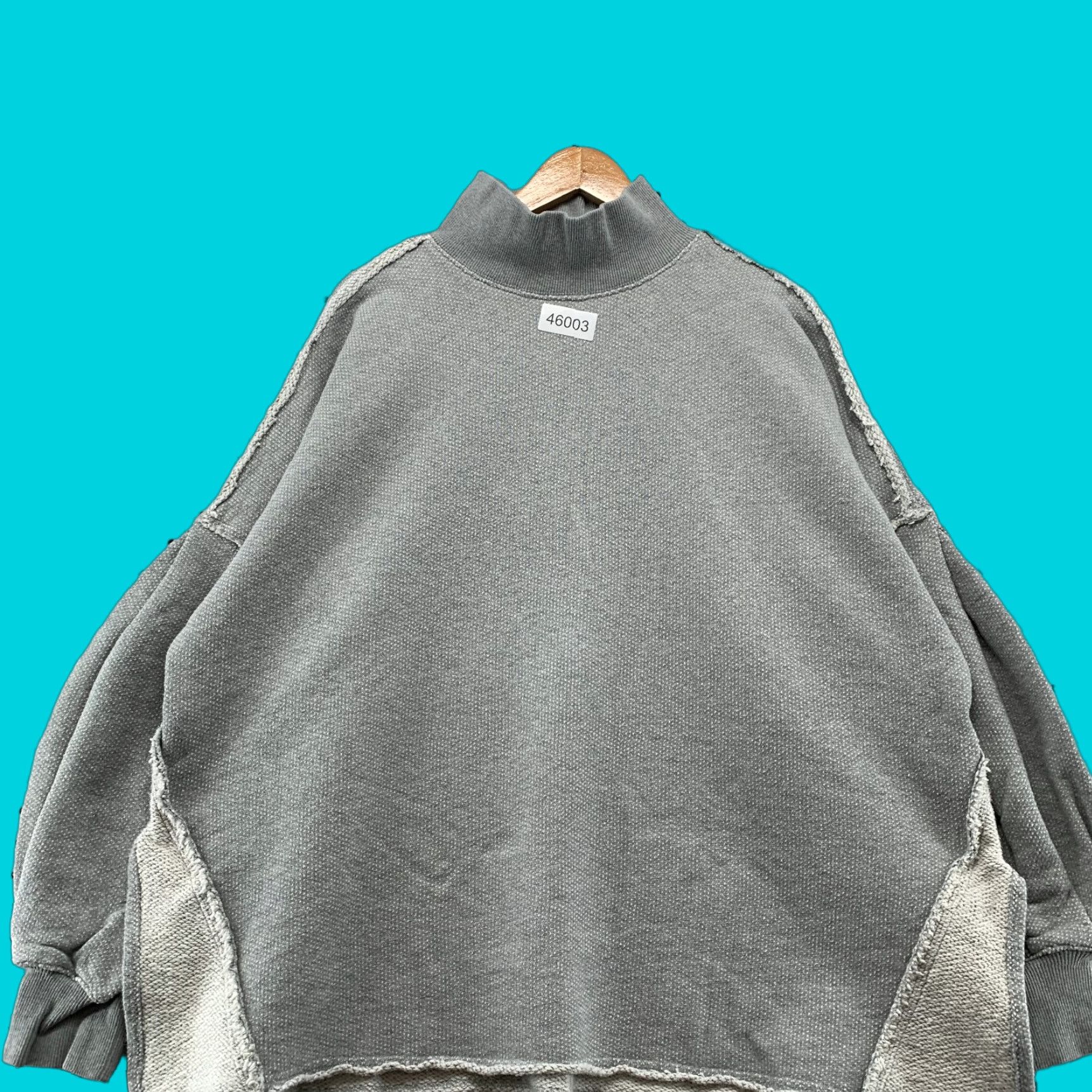 Vintage We The Free Wonderful Sweatshirt Womens Large Gray Oversized Bohemian Boho Size L / US 10 / IT 46 - 1 Thumbnail