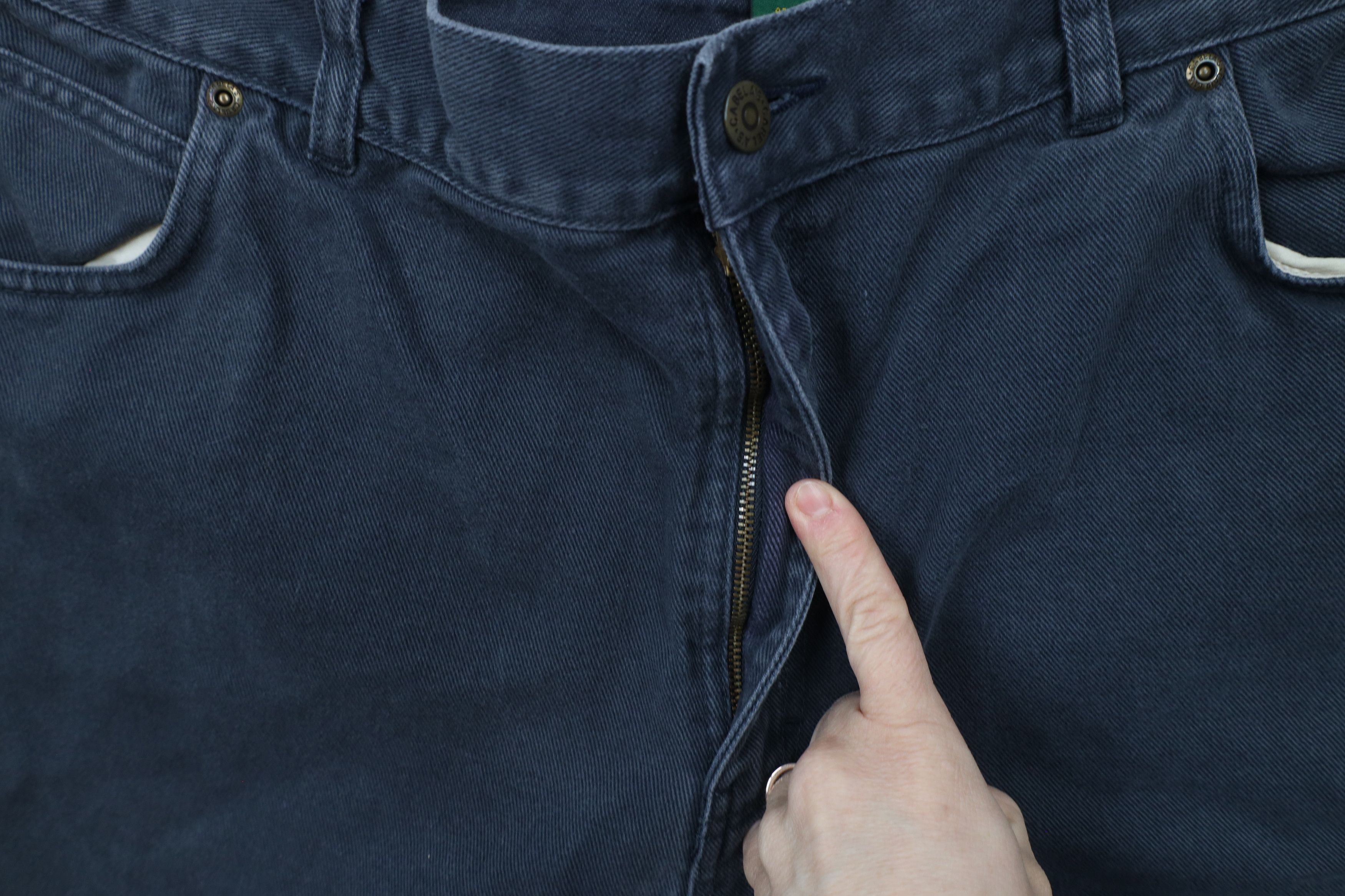 Cabelas × Vintage Vintage 90s Cabelas Relaxed Fit Denim Jeans Gray Cotton Size US 38 / EU 54 - 5 Thumbnail