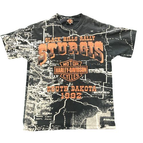 Harley Davidson Harley Davidson Sturgis South Dakota All Over Print Black Size US L / EU 52-54 / 3 - 1 Thumbnail