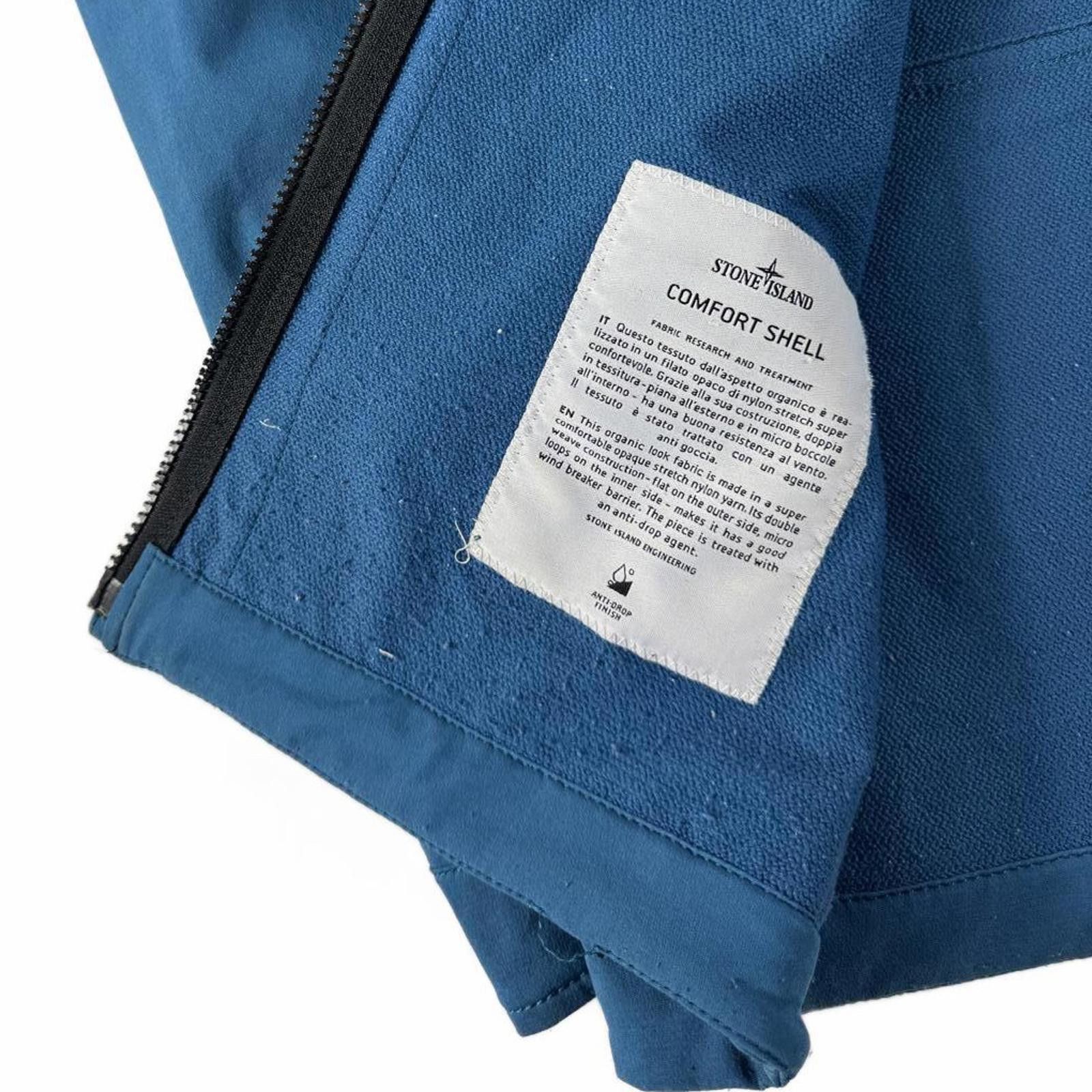 Stone Island Stone Island Comfort Shell Zip Up Jacket Blue Large Size US L / EU 52-54 / 3 - 5 Thumbnail