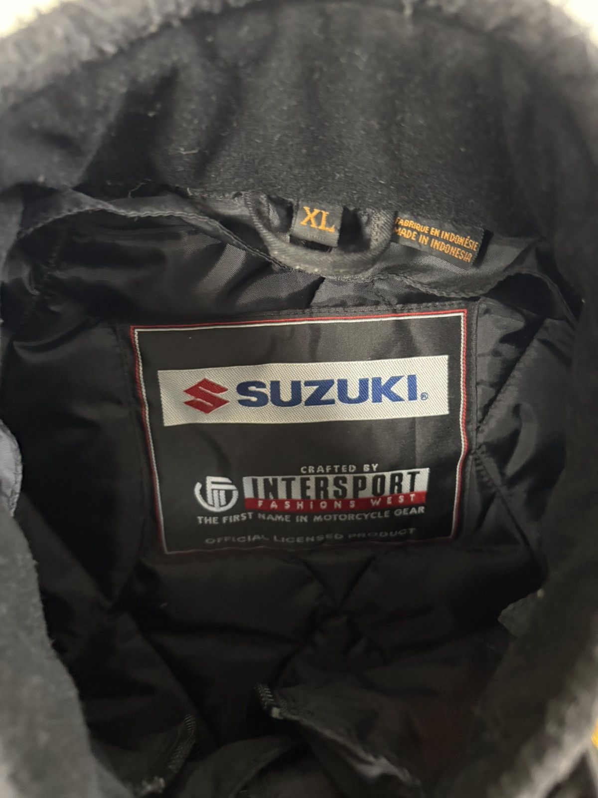 Vintage YELLOW AND BLACK SUZUKI YOSHIMURA MOTORCYCLE JACKET Size US XL / EU 56 / 4 - 5 Thumbnail
