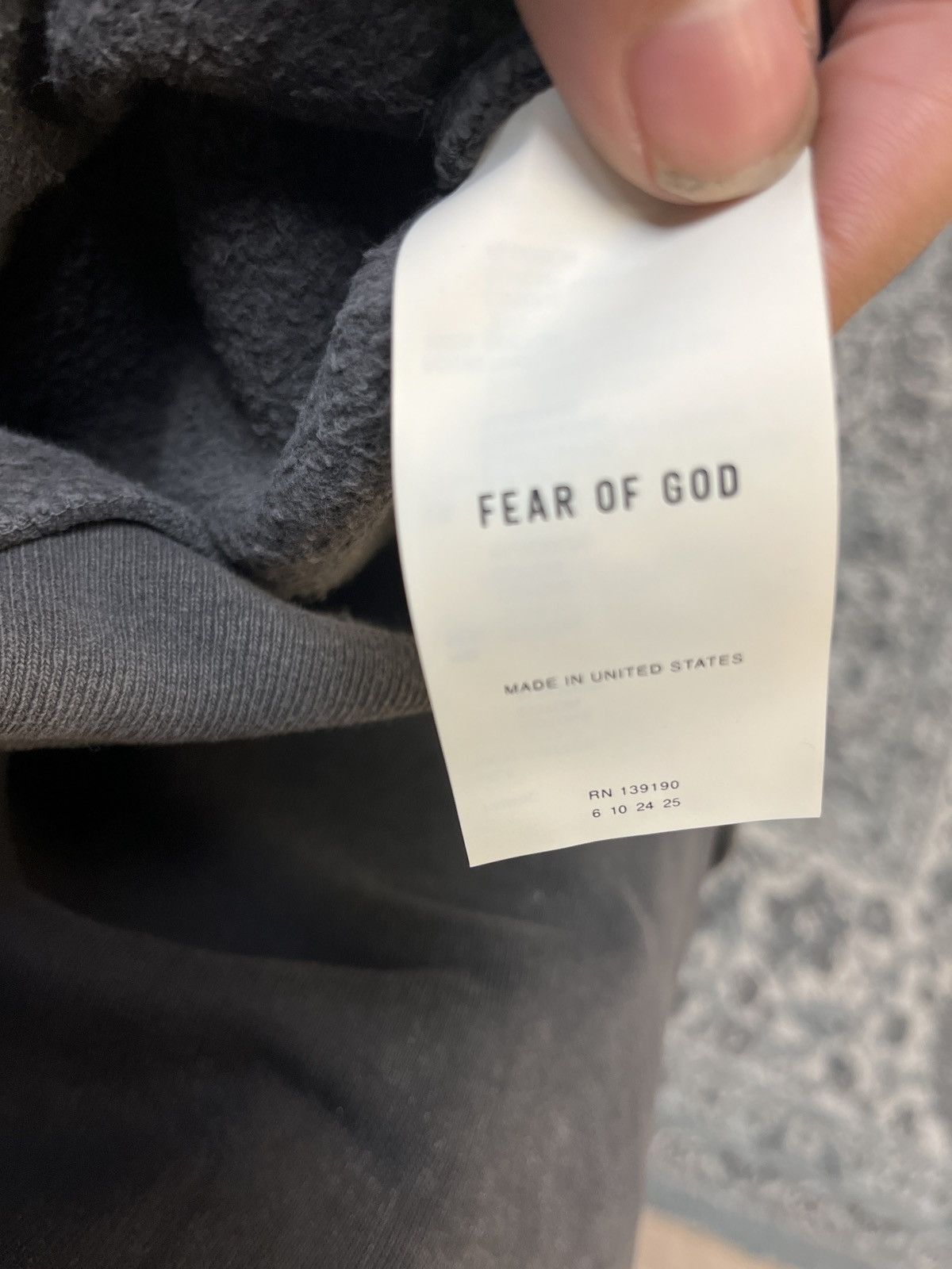Fear of God Fear Of God Sinners Hoodie Size US S / EU 44-46 / 1 - 4 Thumbnail