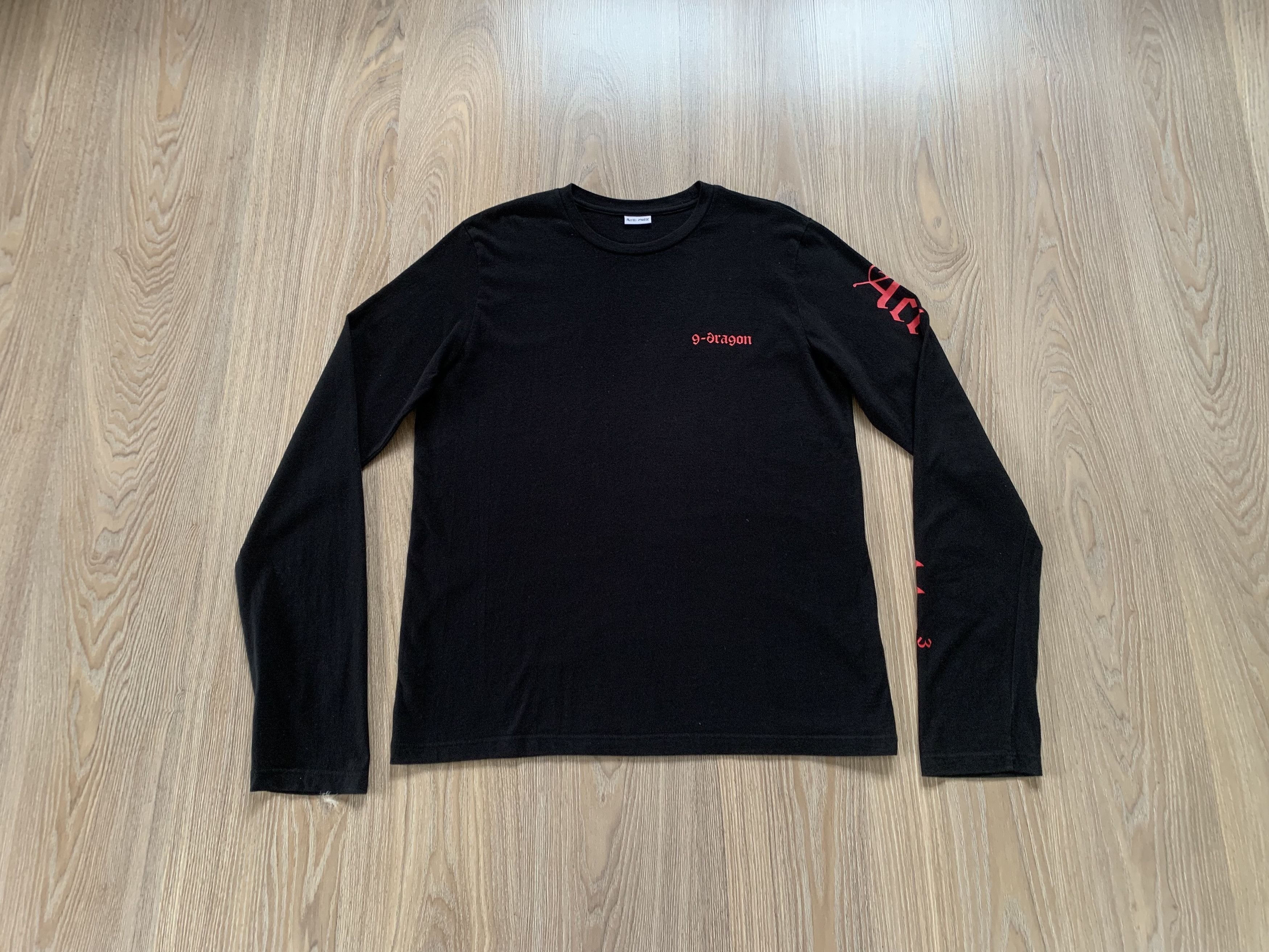 Band Tees Mens G-Dragon Act III M.O.T.T.E Black Long-Sleeve T-Shirt Size US M / EU 48-50 / 2 - 1 Thumbnail