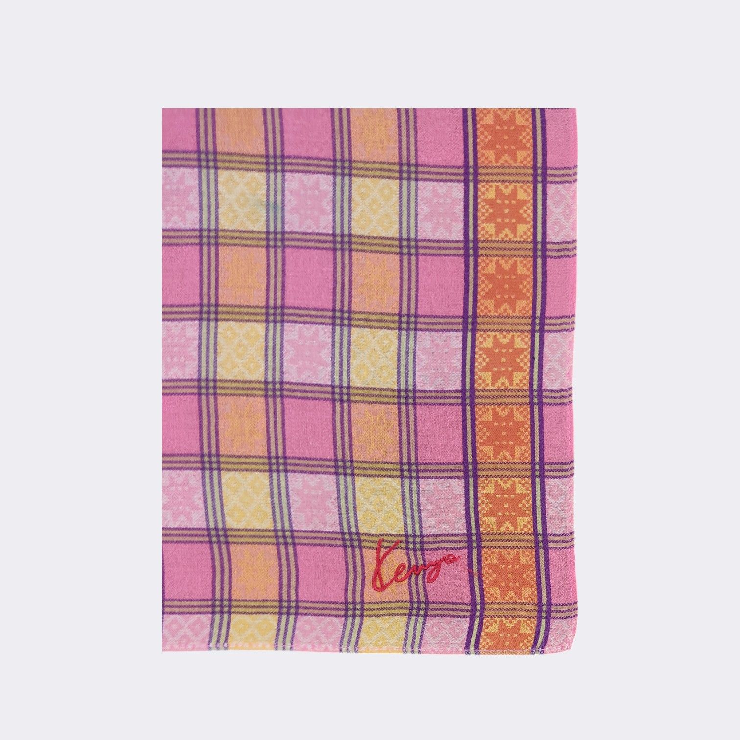 Kenzo Vintage Kenzo Handkerchief Neckerchief Bandana H418M Size ONE SIZE - 3 Thumbnail
