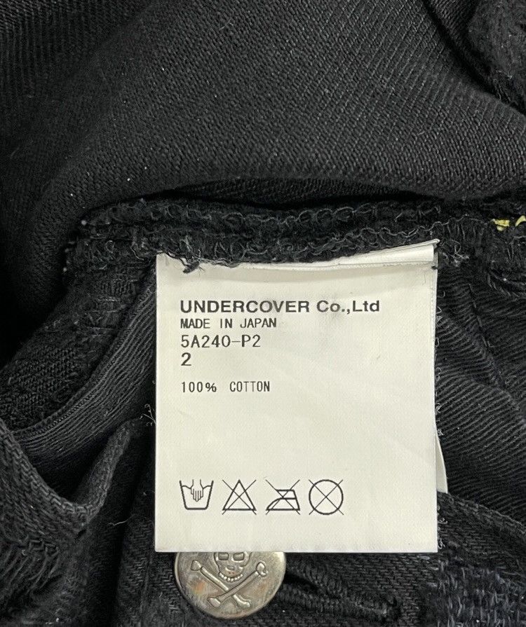 Undercover Undercover 85 Black Denim Patch Archive. Undercover 85 Bla ...