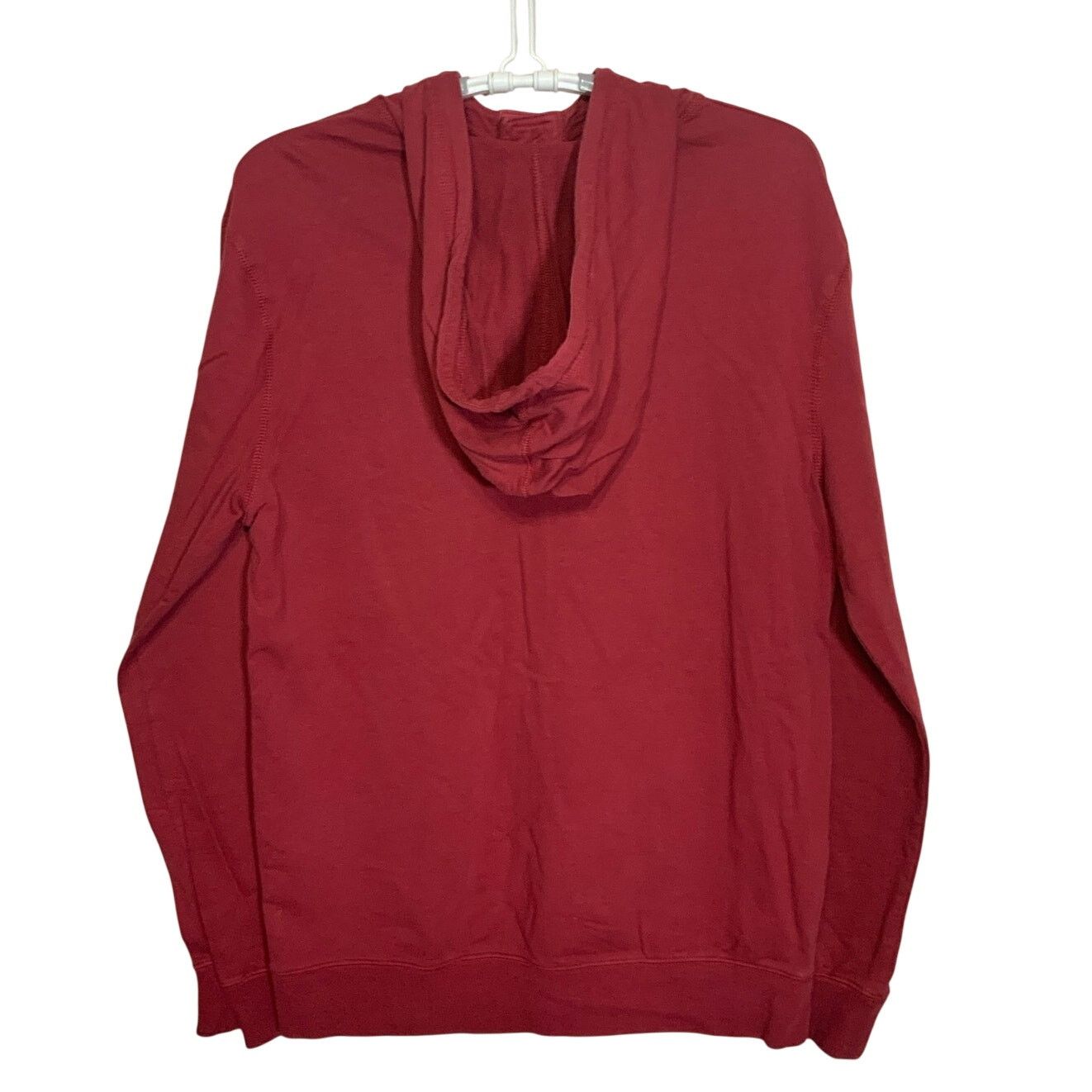 Merona Merona Henley Pullover Faded Red Drawstring Hoodie Size M Size M / US 6-8 / IT 42-44 - 4 Thumbnail