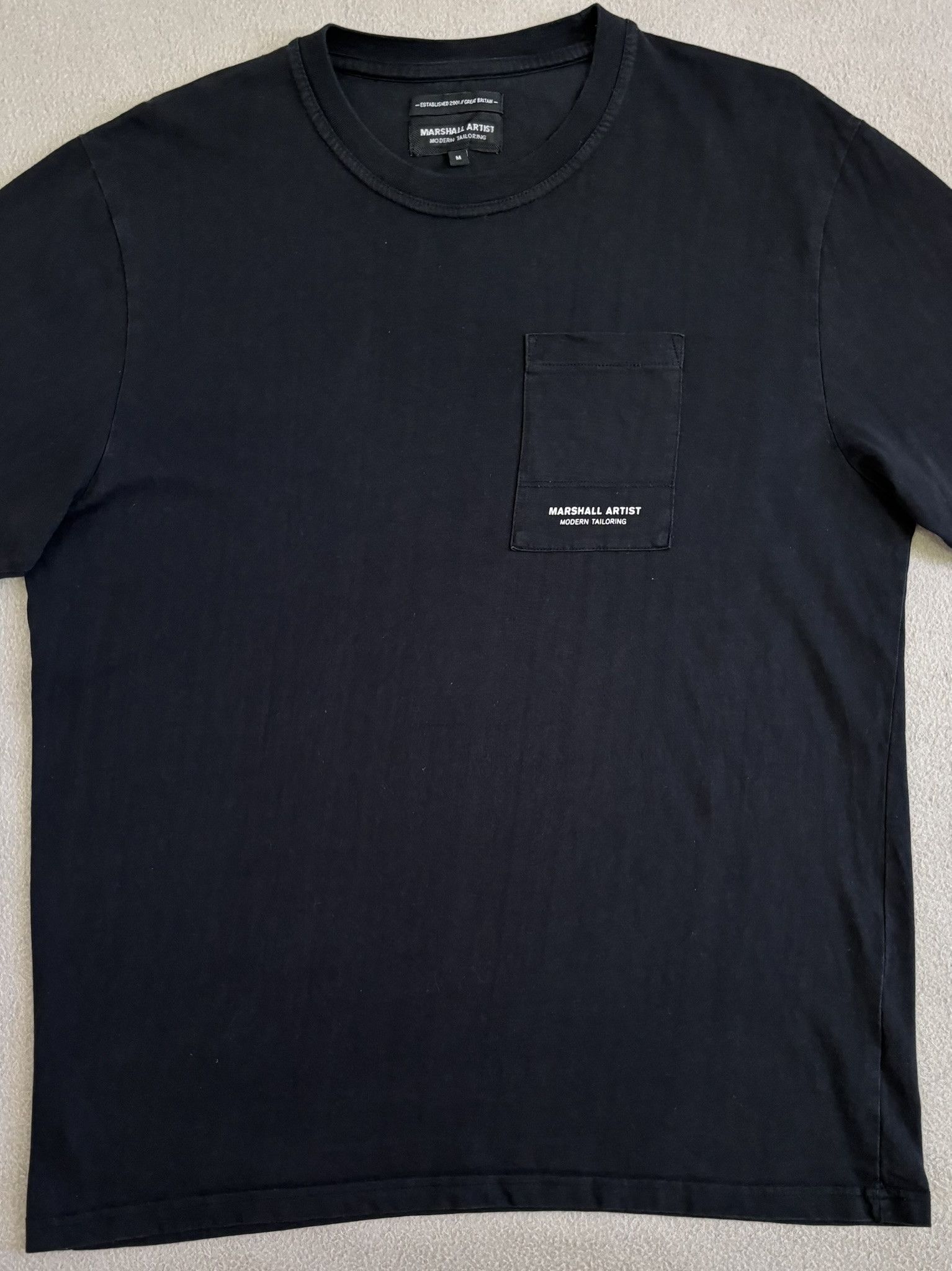 Marshall Artist Marshall Artist Modern Tailoring Black T-shirt Medium Size US M / EU 48-50 / 2 - 6 Thumbnail