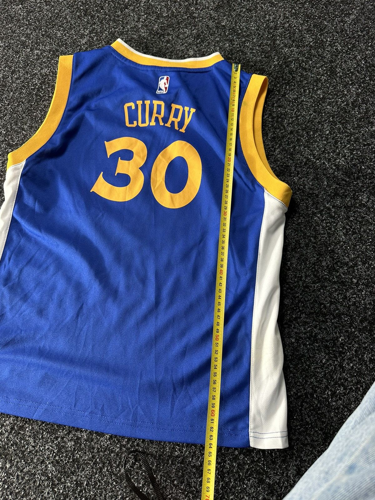 Adidas × NBA × Vintage 🚨 Adidas Golden State Warriors Curry #30 Jersey Basketball Size US L / EU 52-54 / 3 - 7 Thumbnail