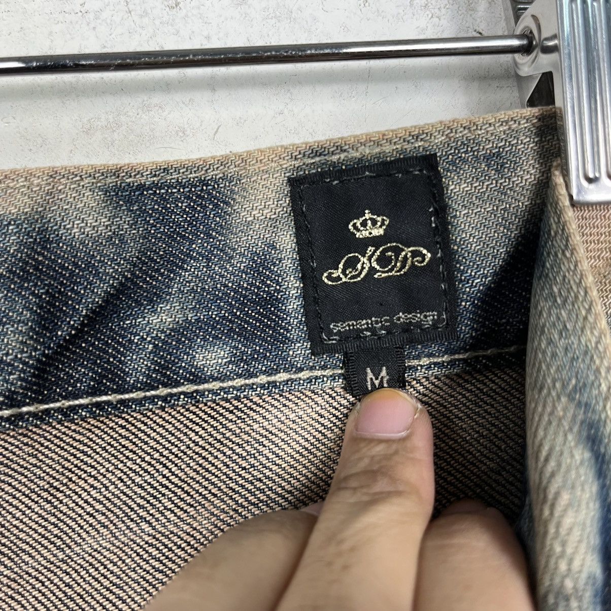 semanticdesign Vintage Sematic Design Acid Wash Rare Denim Size US 30 / EU 46 - 18 Thumbnail