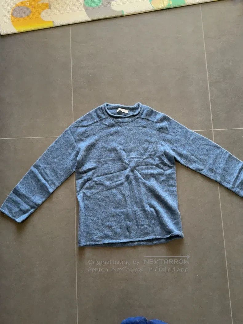 The Row The row Blue cashmere sweater Size L / US 10 / IT 46 - 3 Thumbnail