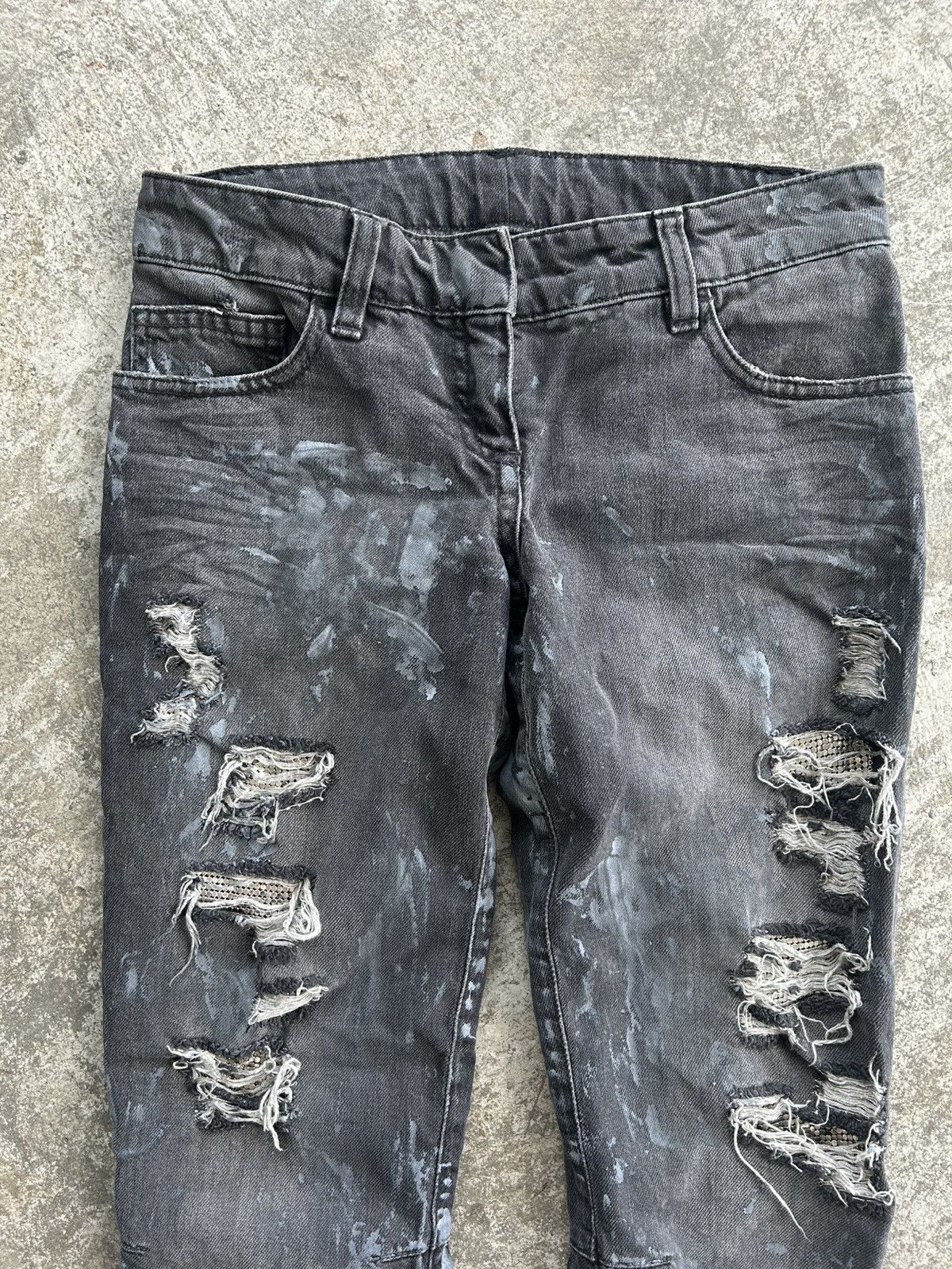 Decarnin Balmain SS10 Chainmail Jeans