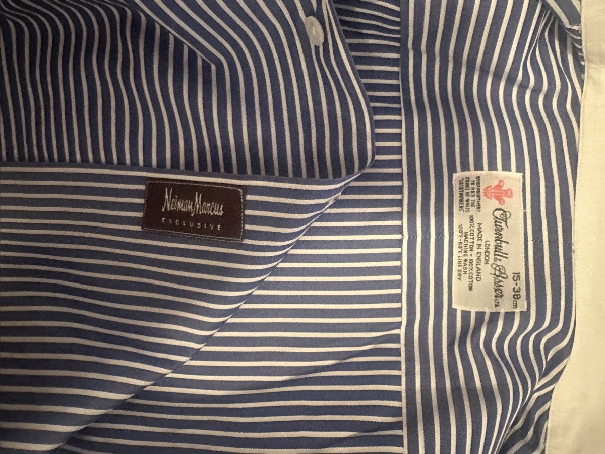 Turnbull & Asser Banker Stripe (15/38) Size US M / EU 48-50 / 2 - 4 Thumbnail