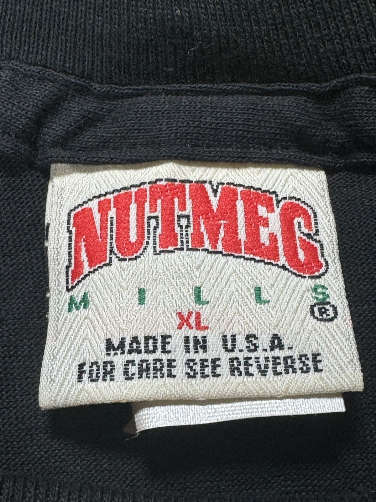 NHL × Nutmeg × Vintage Vtg 90s San Jose Sharks Break Through Nutmeg Mills T Shirt Size US XL / EU 56 / 4 - 3 Thumbnail