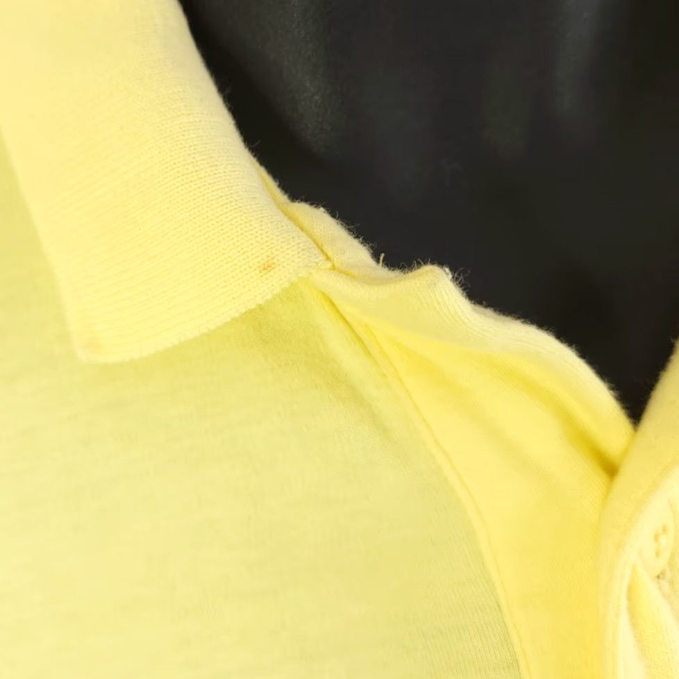Eddie Bauer VINTAGE Eddie Bauer Polo Shirts Mens Size Large Yellow White 90s Lot Of Four Size US L / EU 52-54 / 3 - 6 Thumbnail