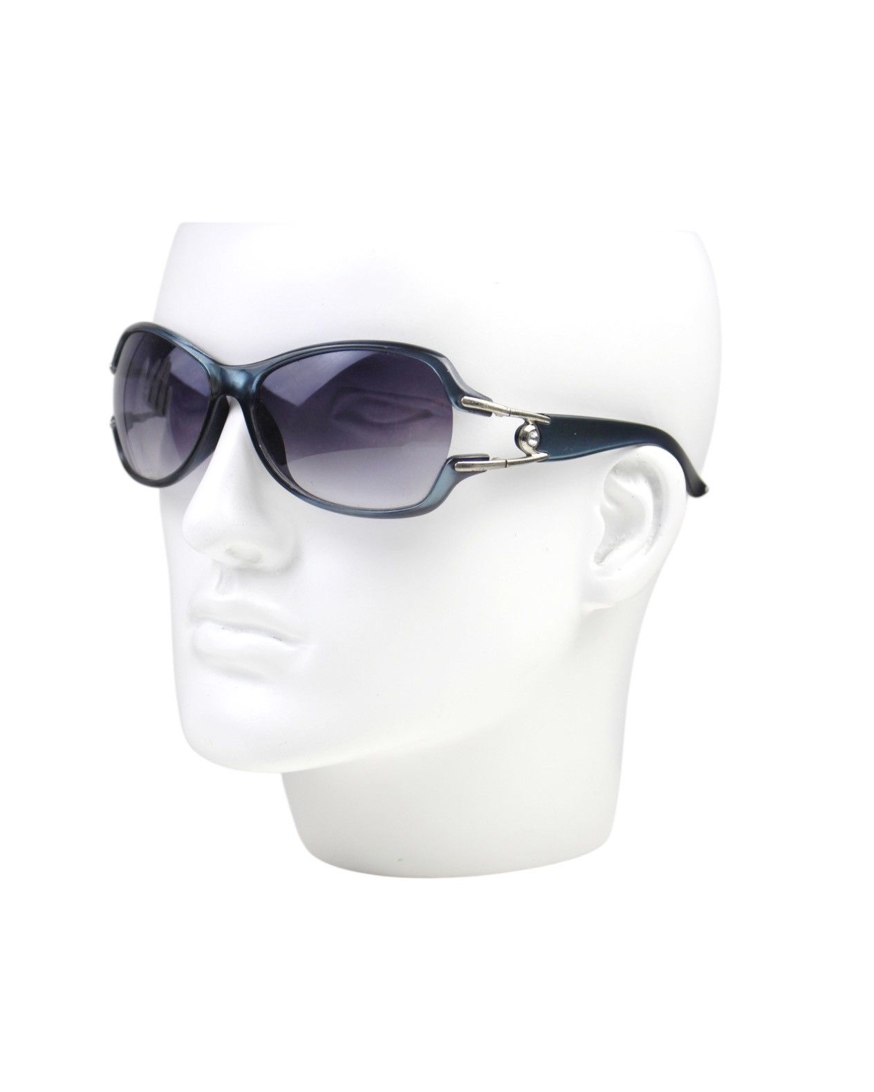 Vintage 2000S LANGTEMENG PURPLE OMBRE LENSES OVAL SUNGLASSES Size ONE SIZE - 2 Thumbnail