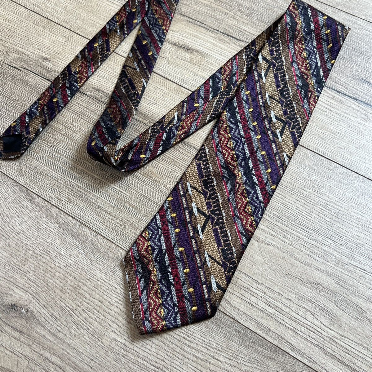 Coogi Vintage Coogi Tie Silk 100% Size ONE SIZE - 3 Thumbnail