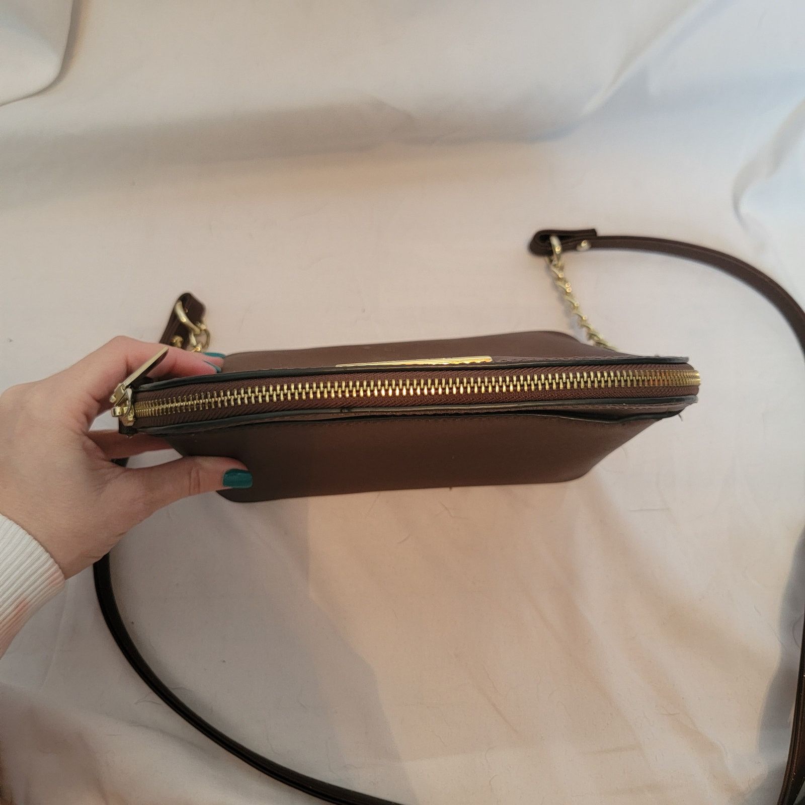Steve Madden Steve Madden Brown Crossbody Purse Size ONE SIZE - 10 Thumbnail