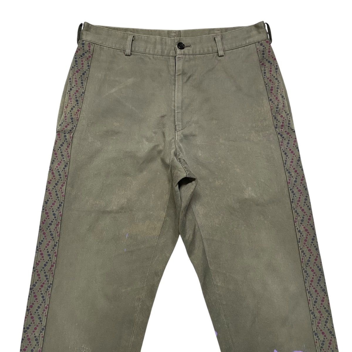 Comme des Garcons Homme AD2002 Comme Des Garcons Homme Painter Pants Faded Size US 28 / EU 44 - 3 Thumbnail