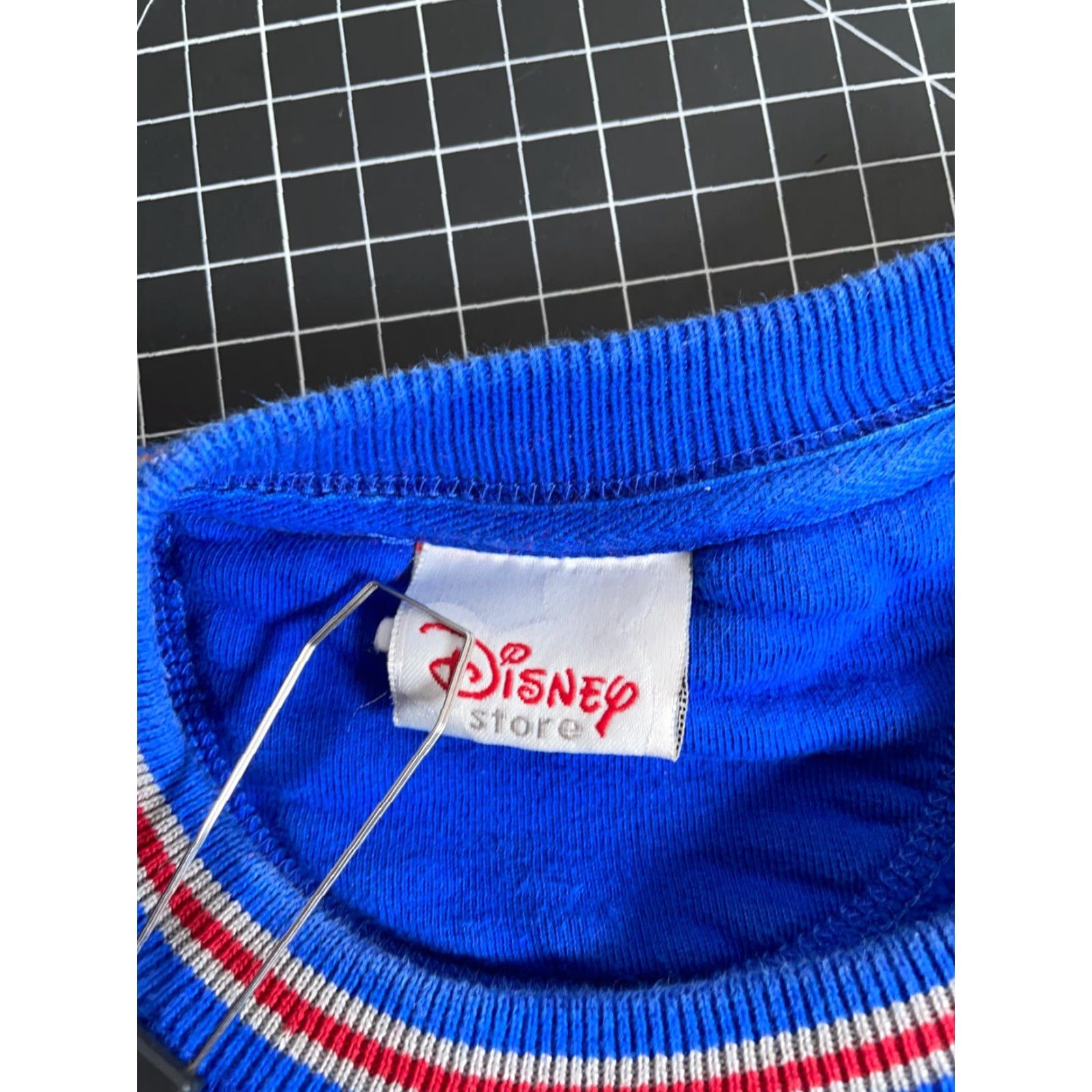 Disney VINTAGE Disney Sweatshirt Mickey Mouse Big Cheese Graphic Print Crewneck Adult Large Blue Cartoon 90s Mens Size US L / EU 52-54 / 3 - 4 Thumbnail