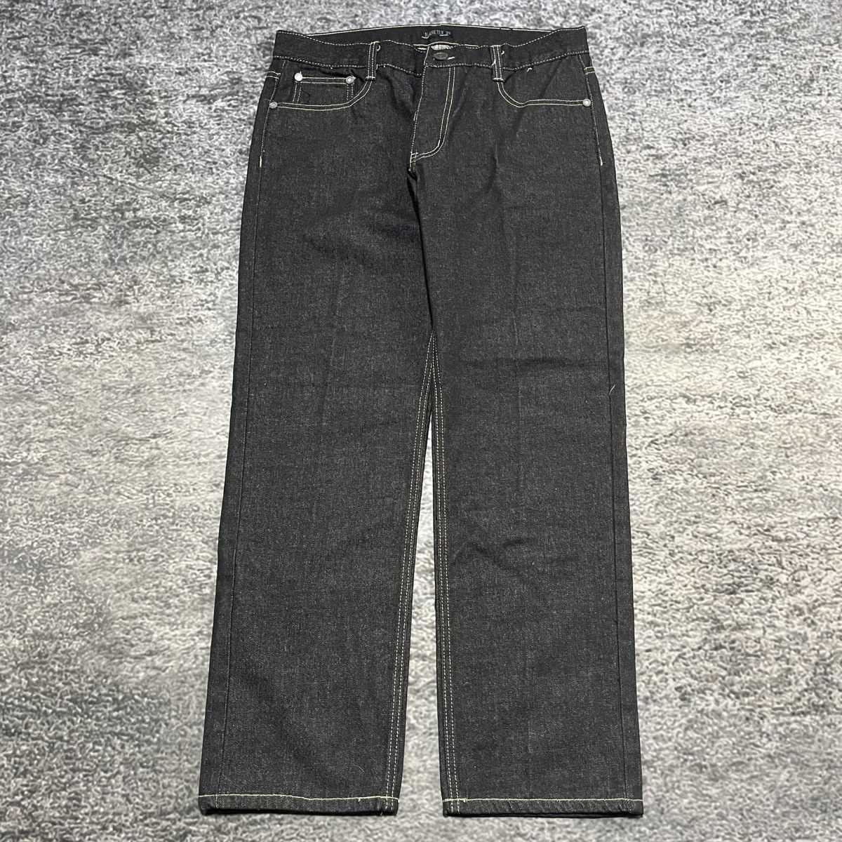 Vintage VINTAGE Y2K JEANETIX BAGGY EMBROIDERED GRUNGE SKATER JEANS Size US 36 / EU 52 - 2 Thumbnail