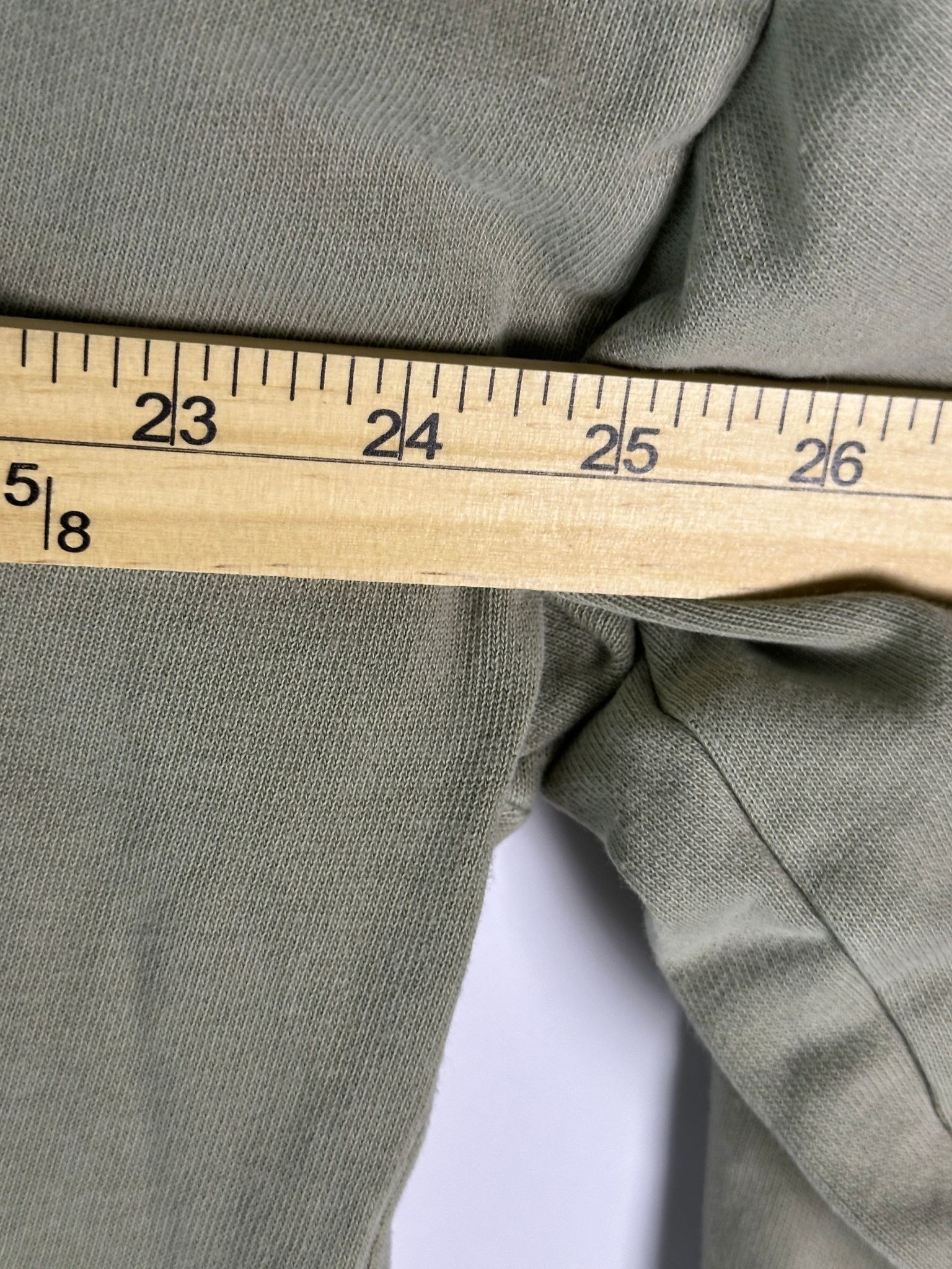 FatFace FatFace Sweatshirt Womens L Garment Dyed Olive Crew Neck Size L / US 10 / IT 46 - 4 Thumbnail