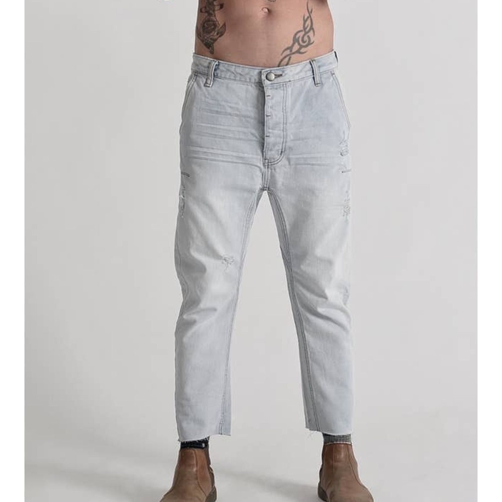 One Teaspoon Man X One Teaspoon 32 Long Brando Mr Browns Jeans NWT Size US 32 / EU 48 - 2 Thumbnail