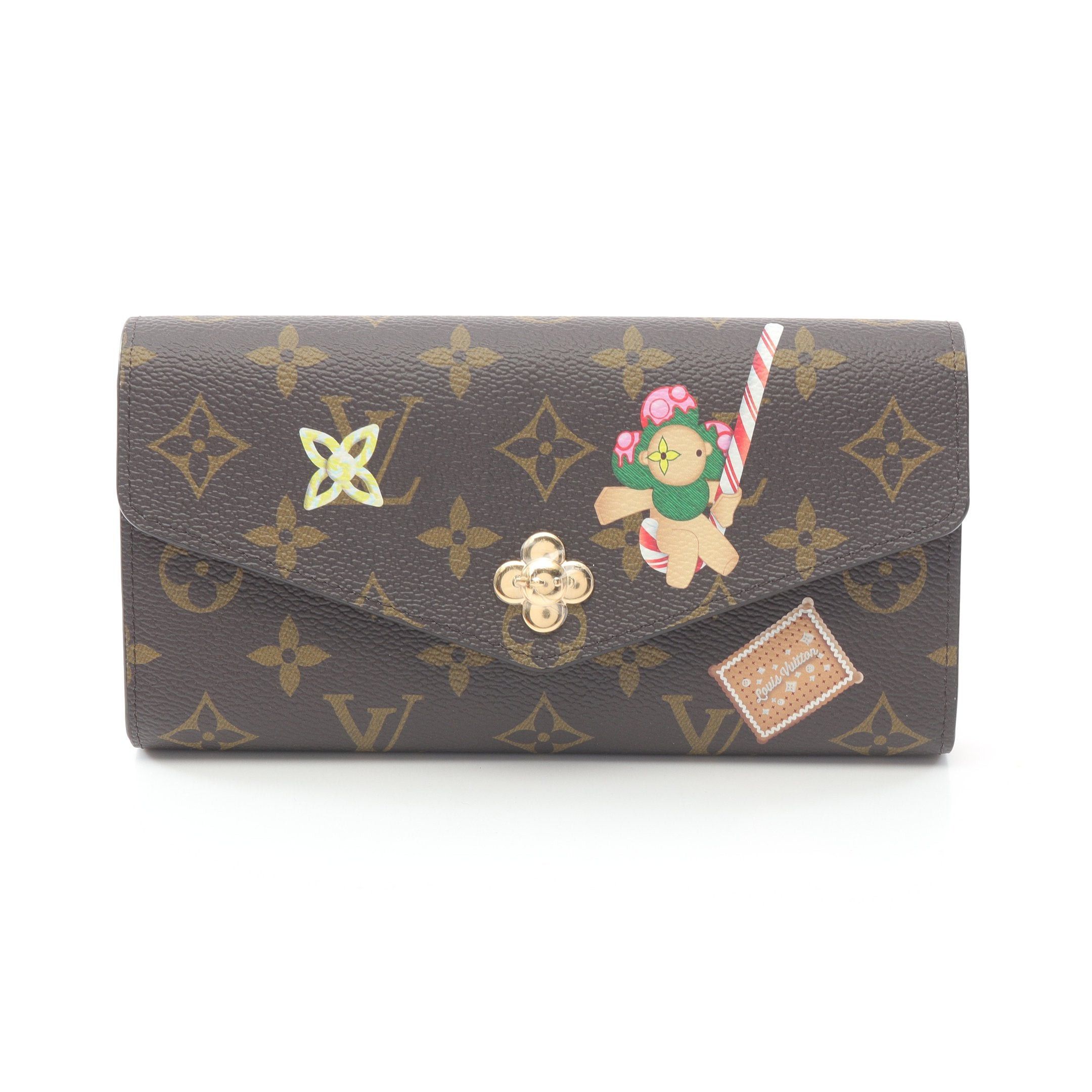 Louis Vuitton Louis Vuitton Portefeuil Sara Nm Monogram Vivienne Candy Factory Bi-Fold Long Wallet Brown Multicolor Size ONE SIZE - 1 Thumbnail