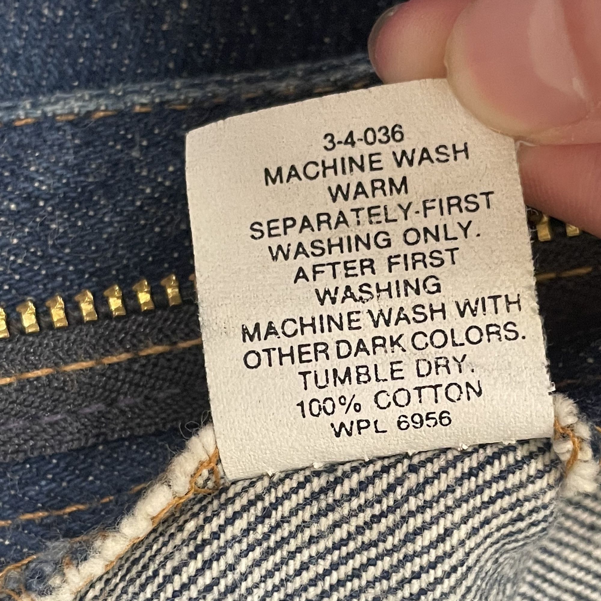 JCPenney Vtg JcPenney PLAIN POCKETS Blue Jean INDIGO Shorts Size US 32 / EU 48 - 8 Thumbnail