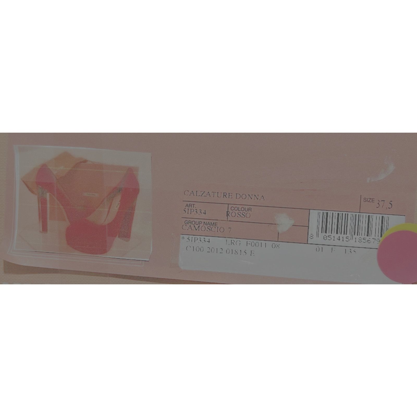 Miu Miu MIU MIU PRADA 5IP334 RED SUEDE SILVER MIRROR HEEL PUMPS 37.5 Size US 7.5 / IT 37.5 - 11 Thumbnail